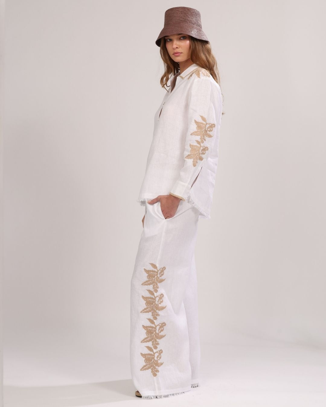 Fragola Pants White