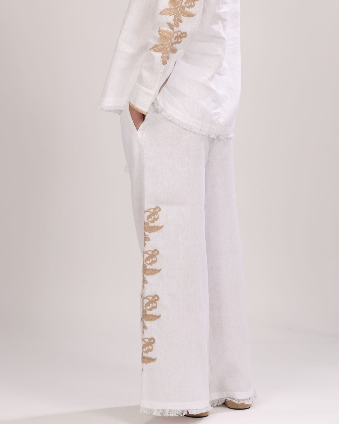 Fragola Pants White