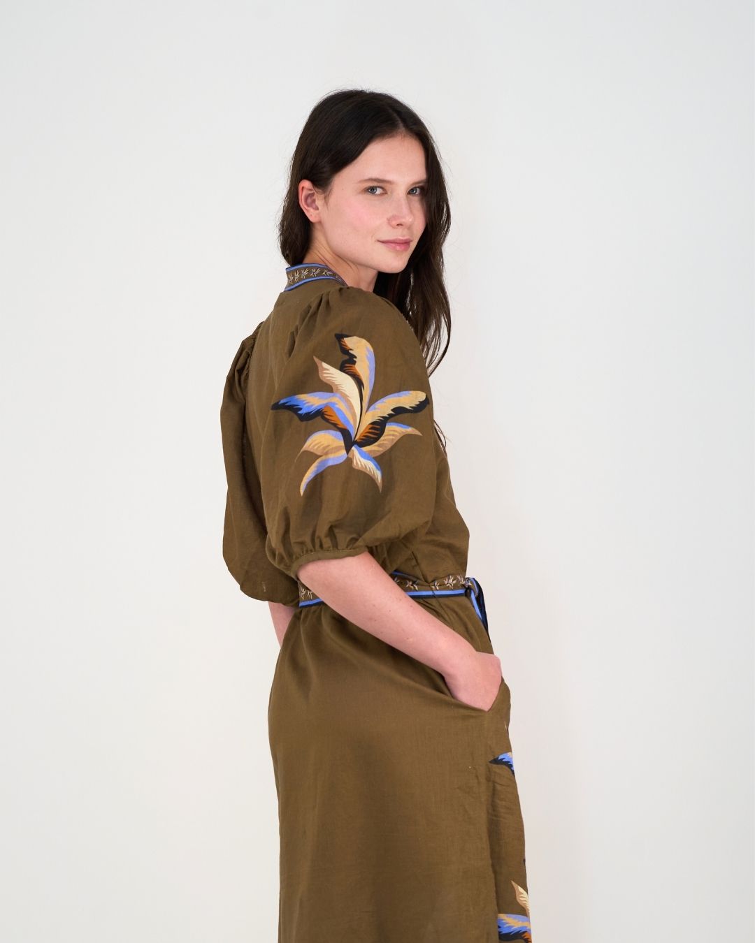 Bali Tiger Tunic Green