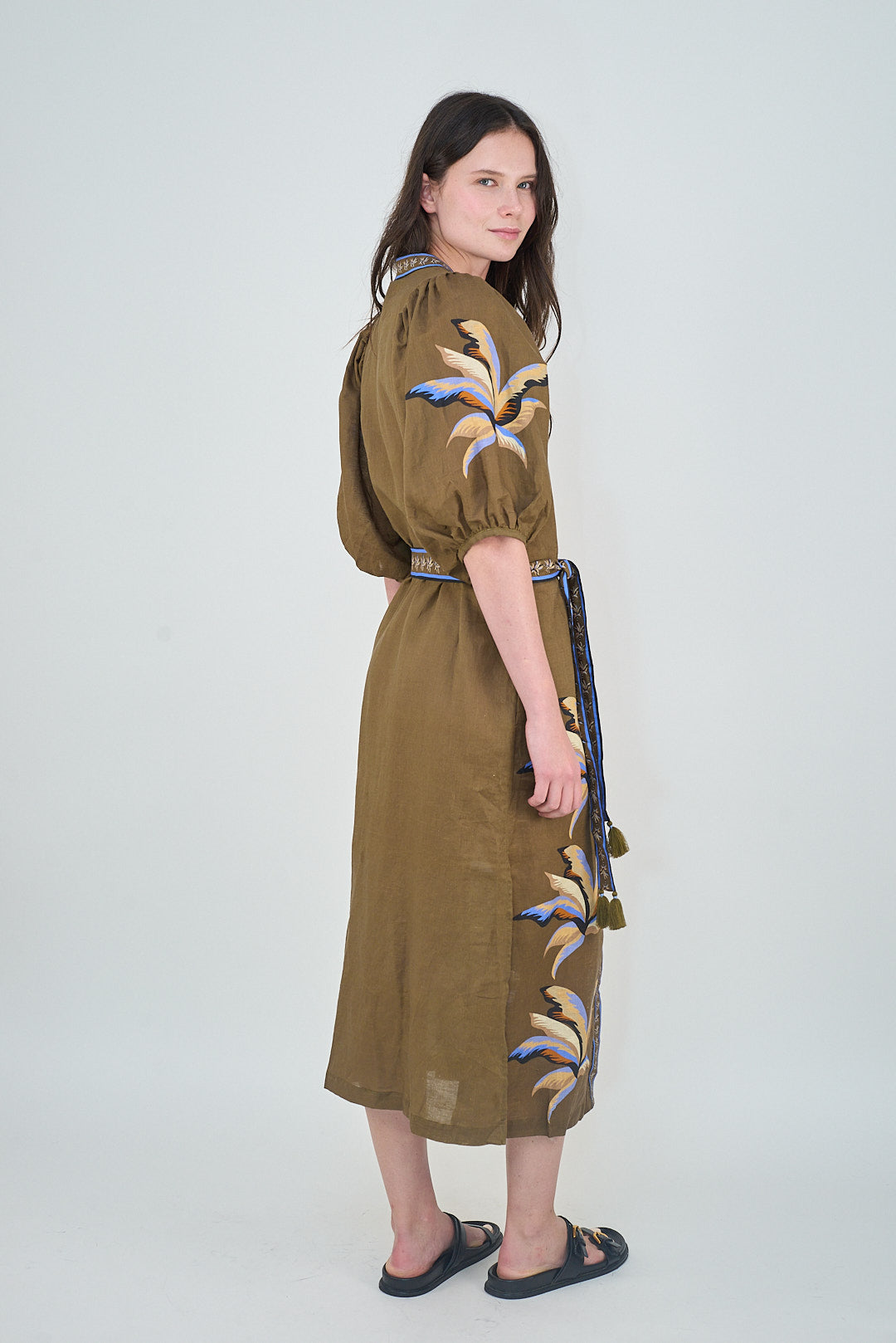 Bali Tiger Tunic Green