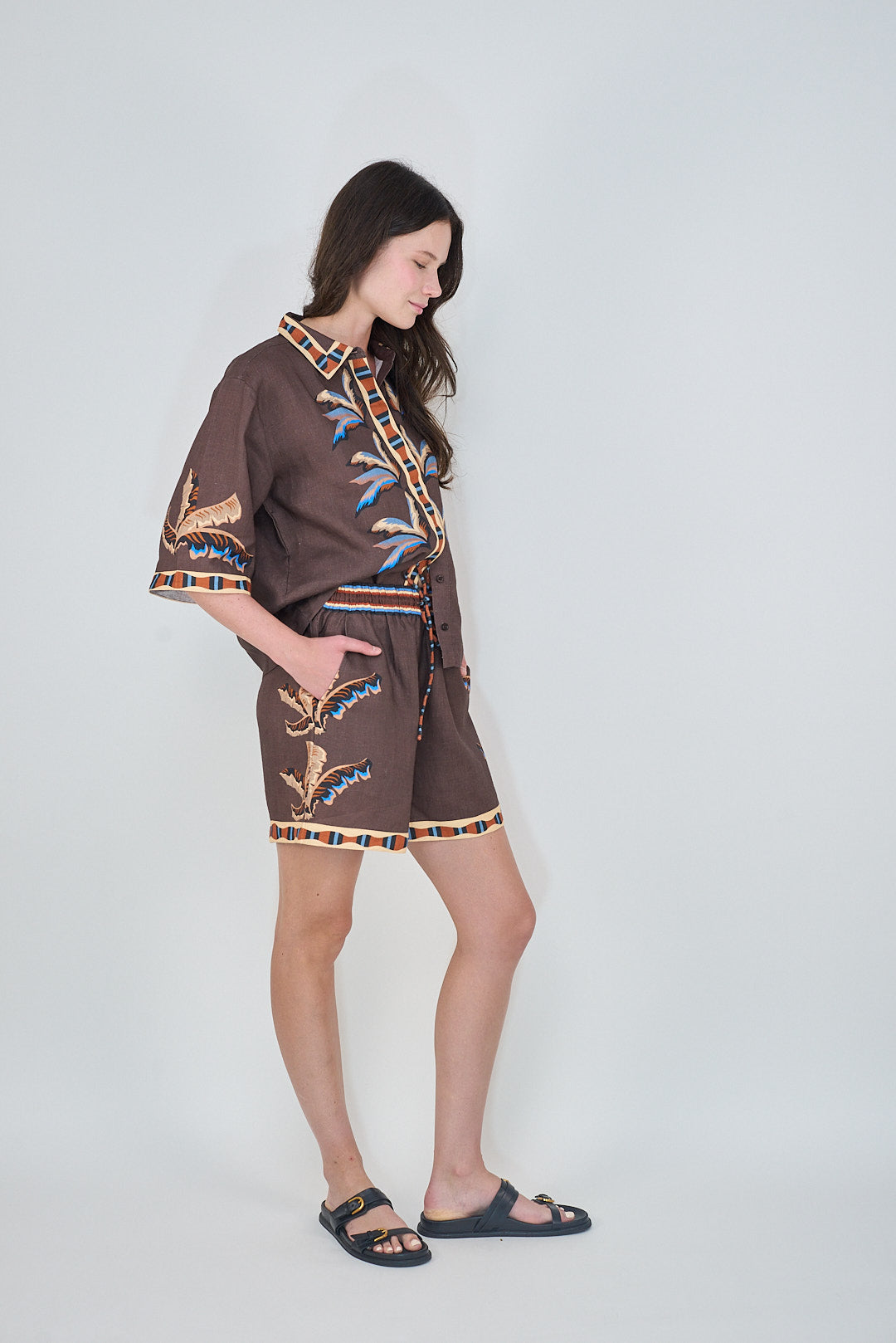 Bali Tiger Shirt Brown
