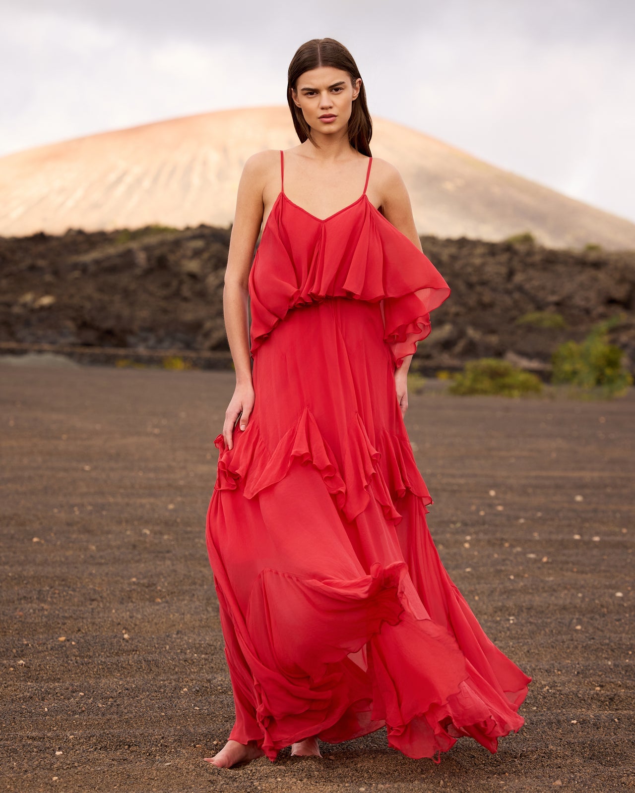 Calimera Dress Red