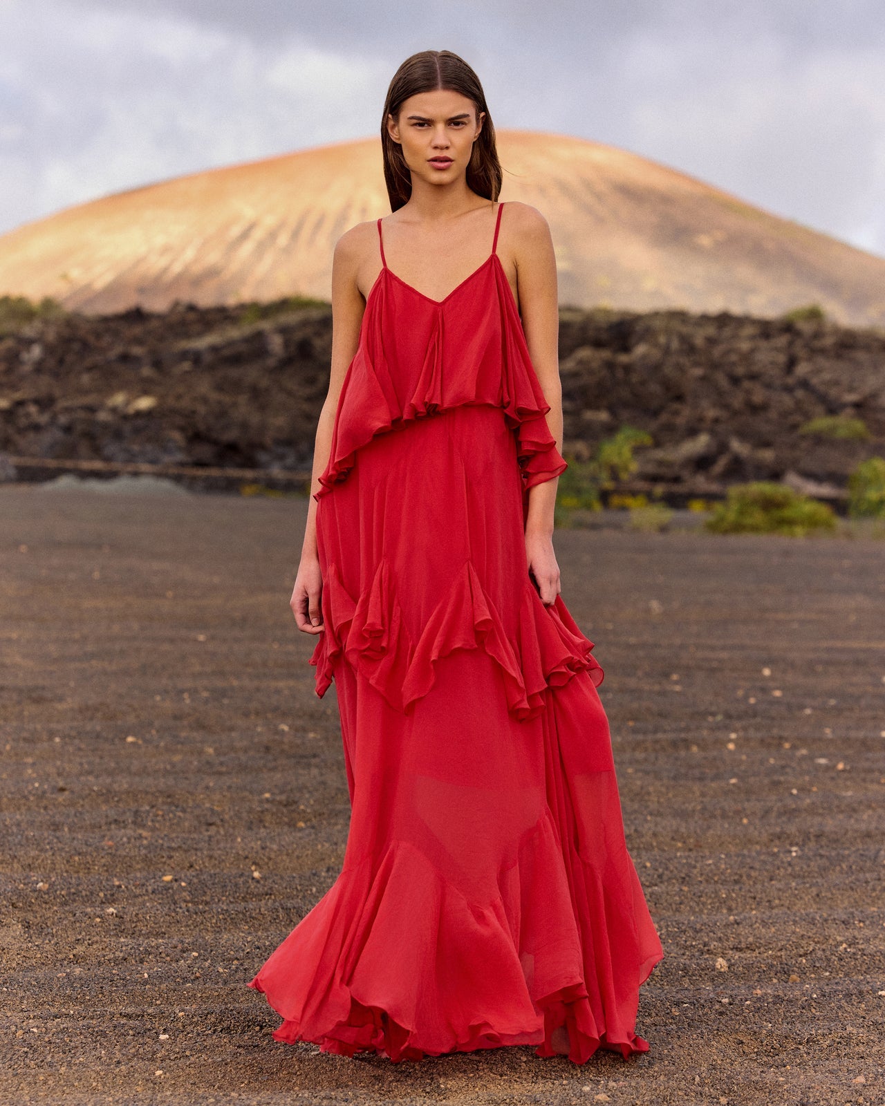 Calimera Dress Red
