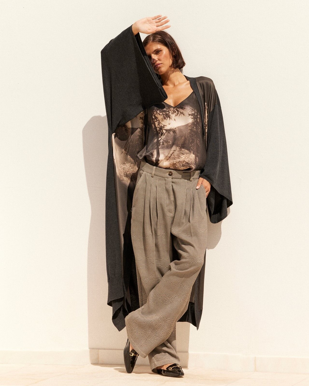 Black Angus Kimono