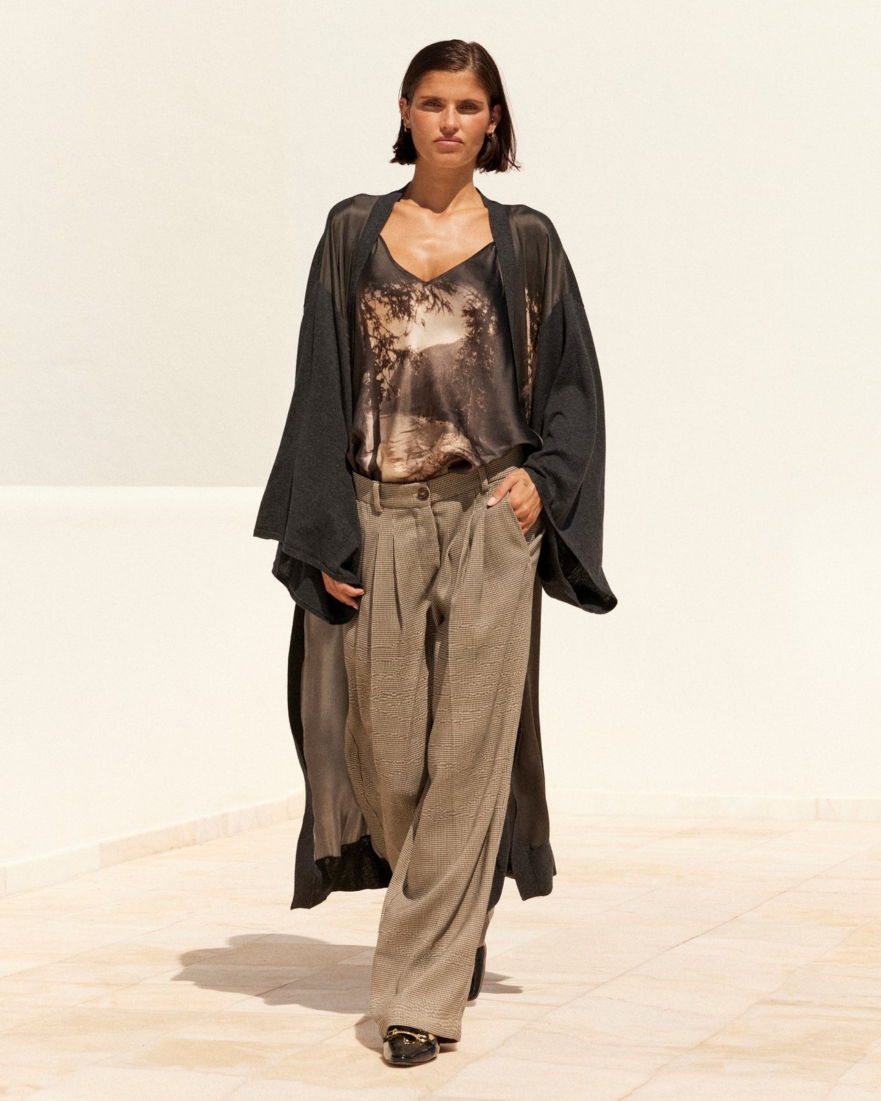 Black Angus Kimono