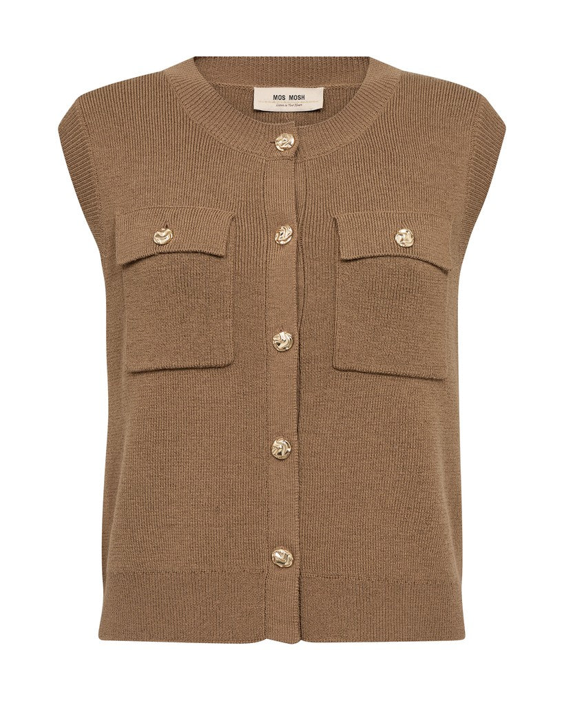 MMAyana Vest Dark Camel