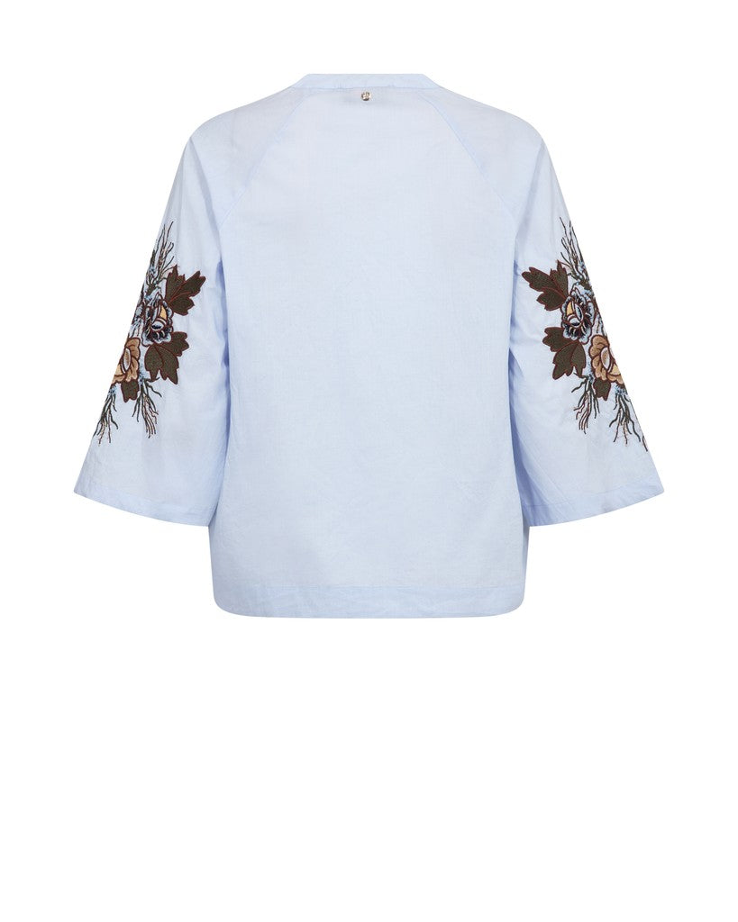MMAleysa Popli Blouse Skyway