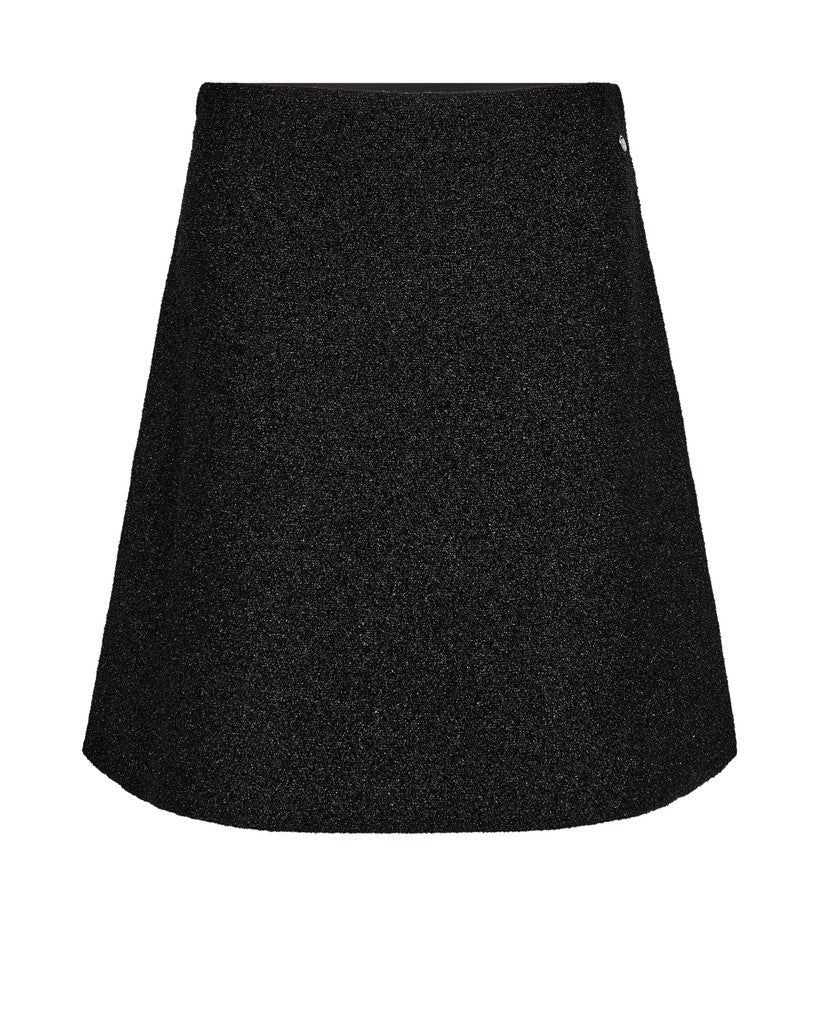 MMMeana Glitter Knit Skirt Black