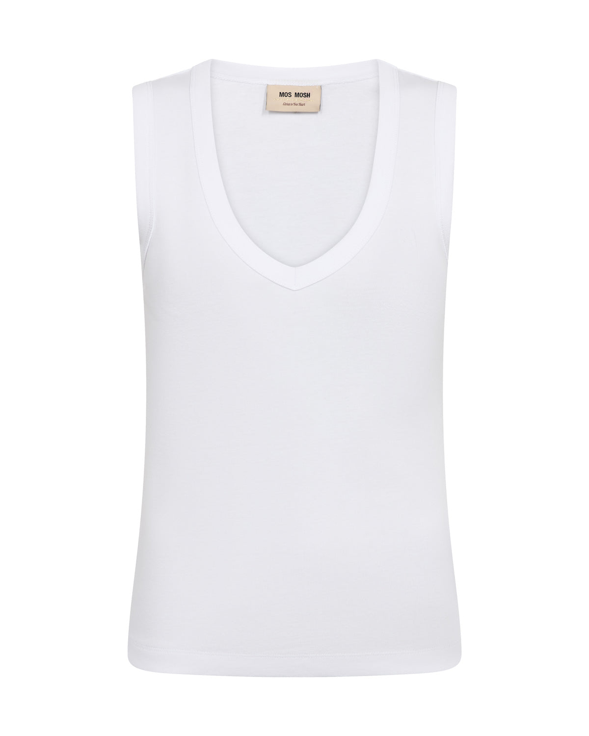 MMElle Tank Top White