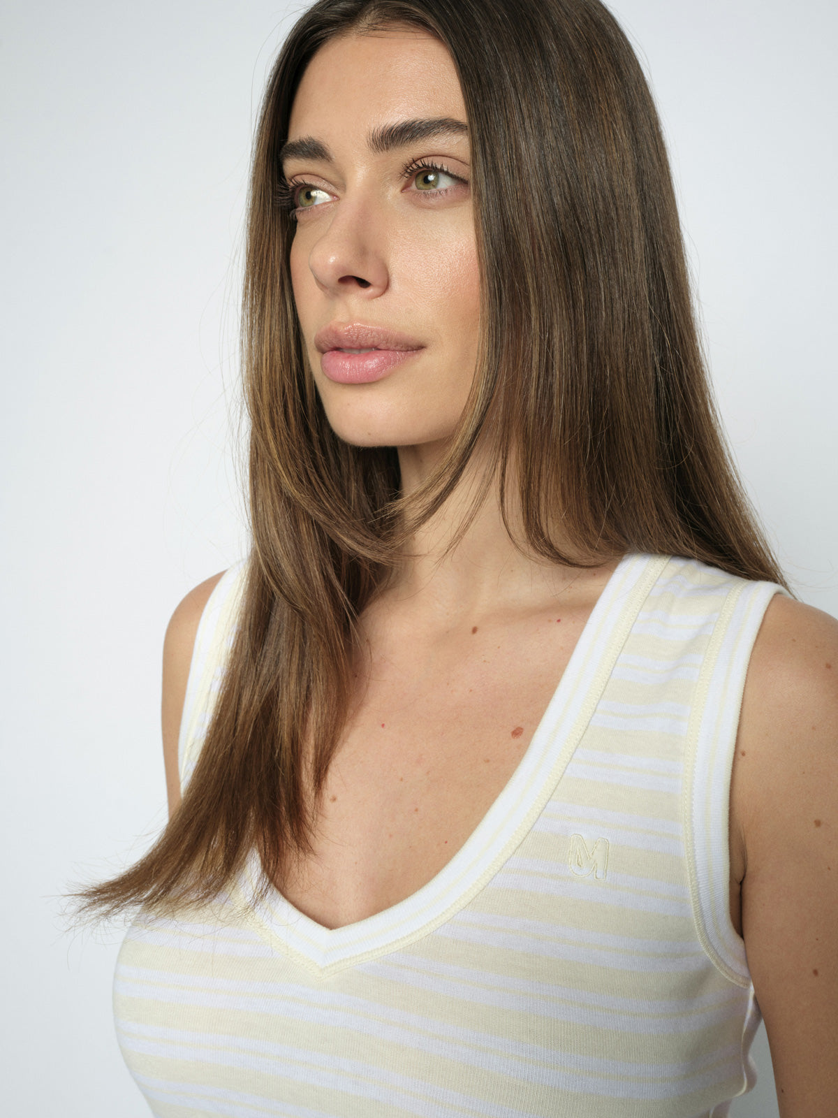 MMElle Tank Top Ecru