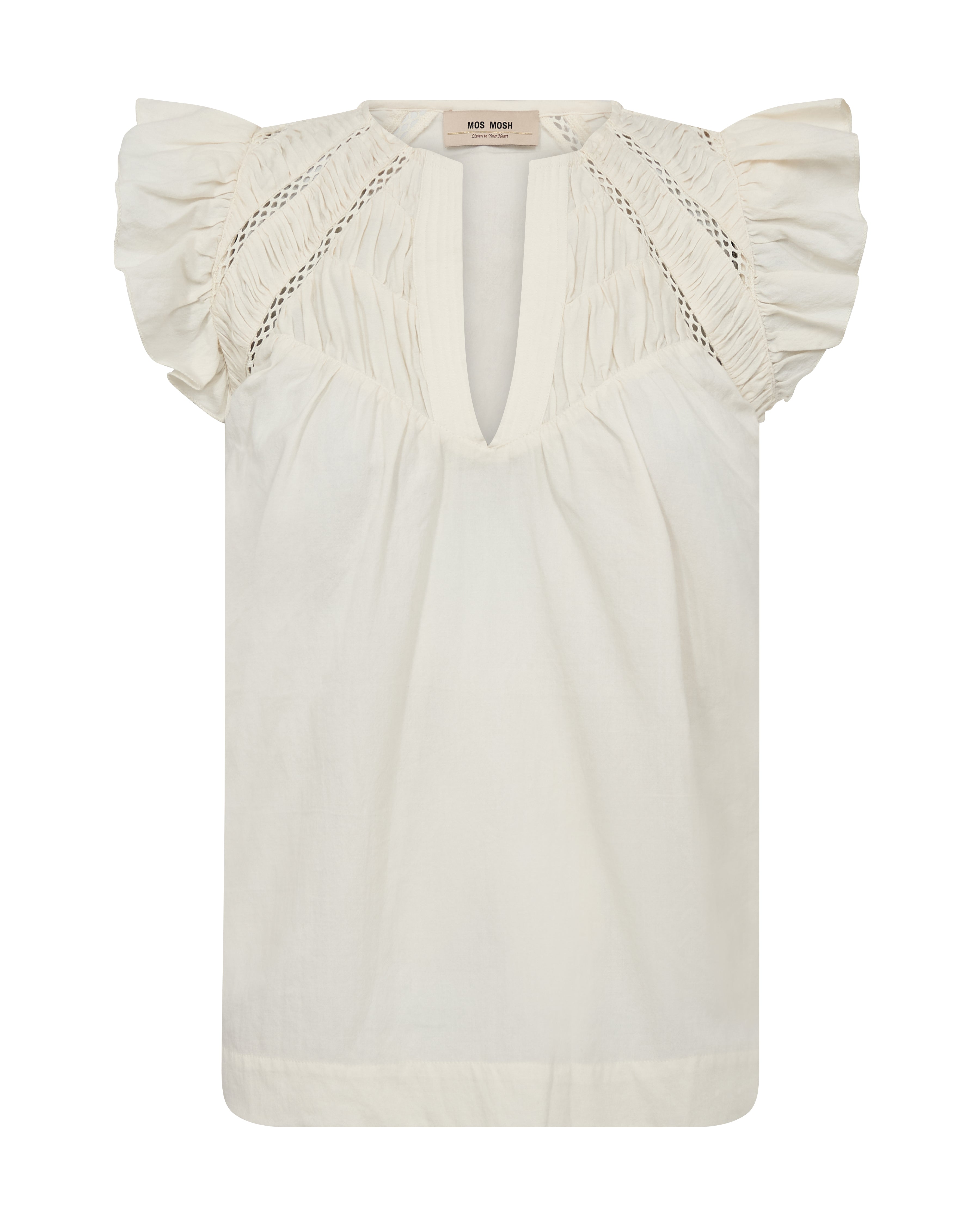 MMWoda Izha Blouse Ecru