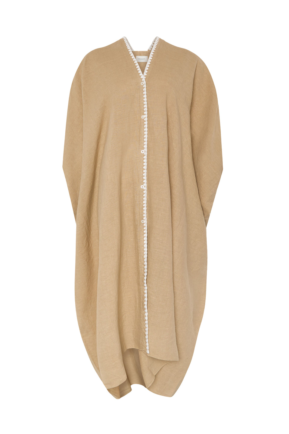 Mrs Tulum Tunic Clay White