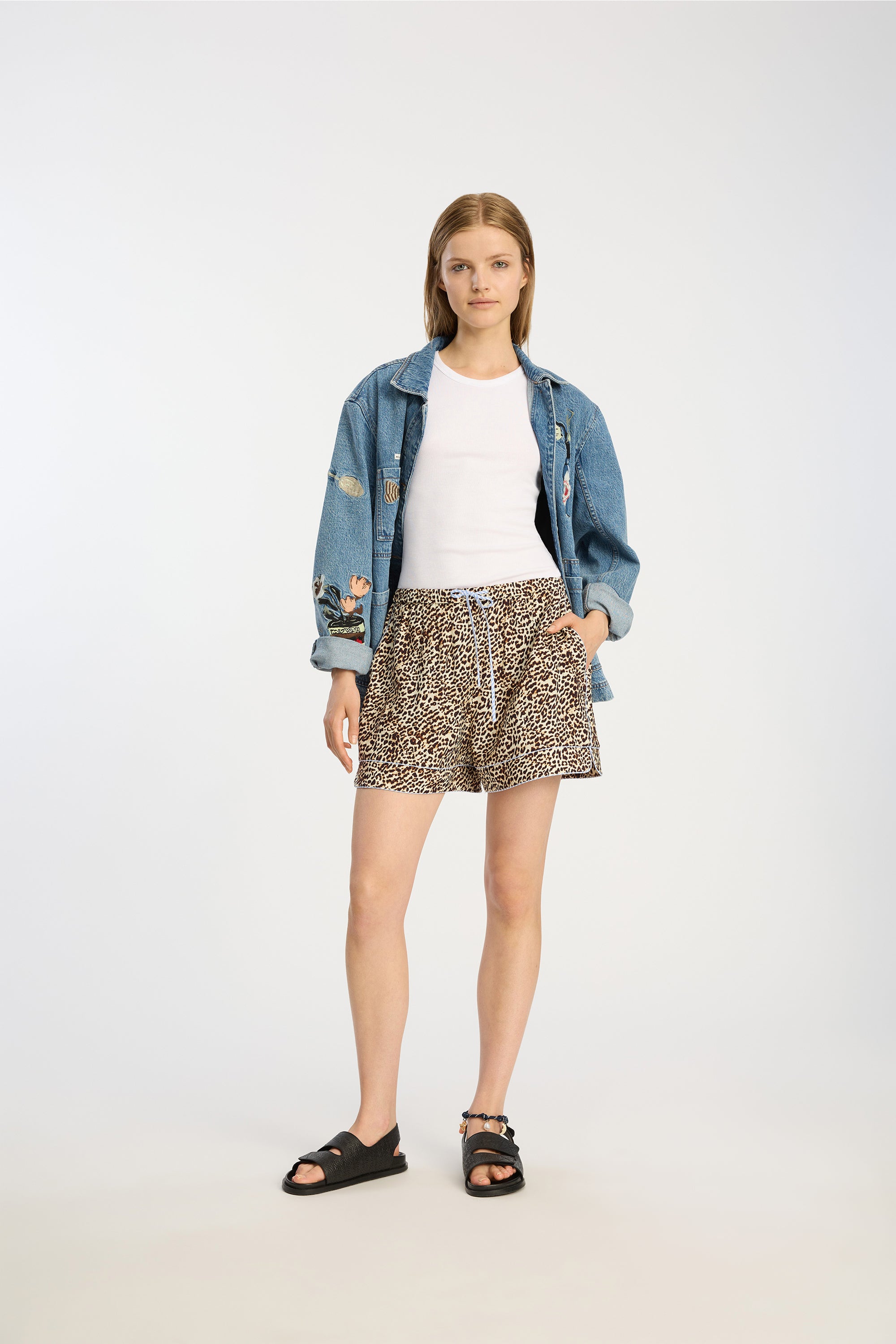 Buniga Shorts Print Animal