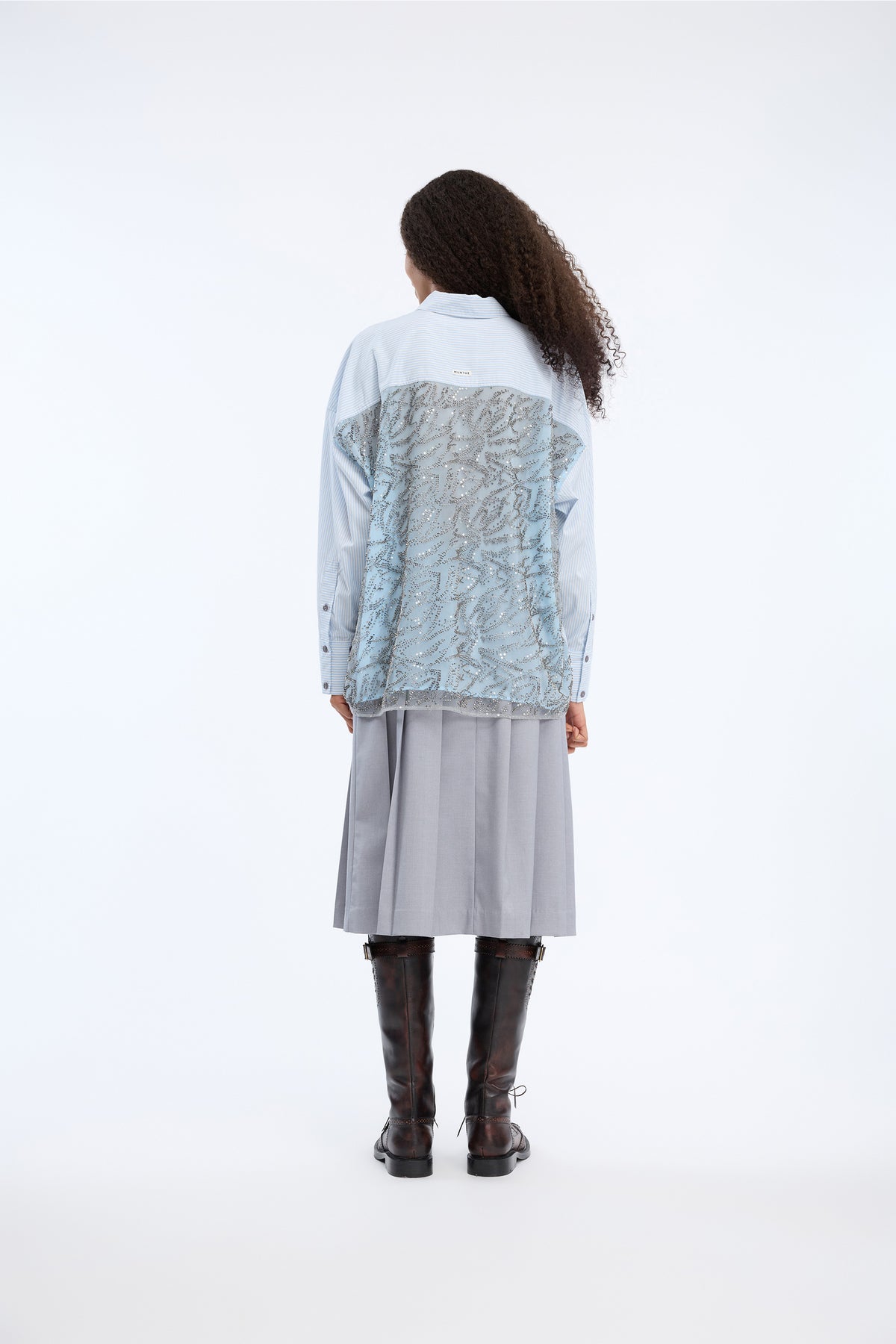 Vontario Top Stripe Blue