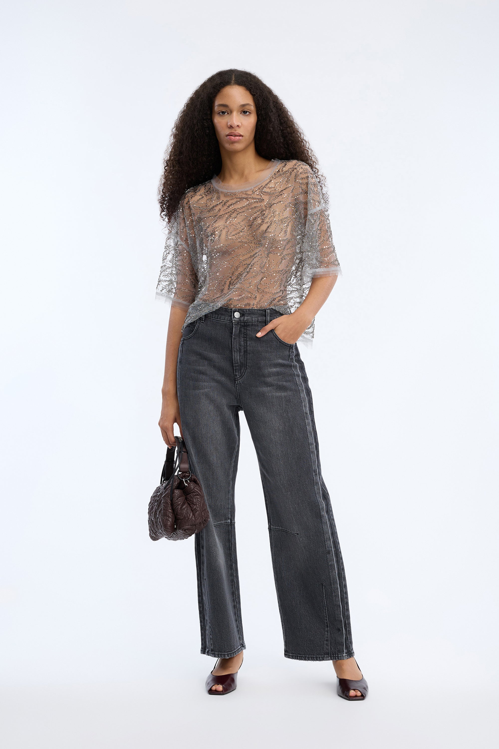 Bohdi Denim Pants Black