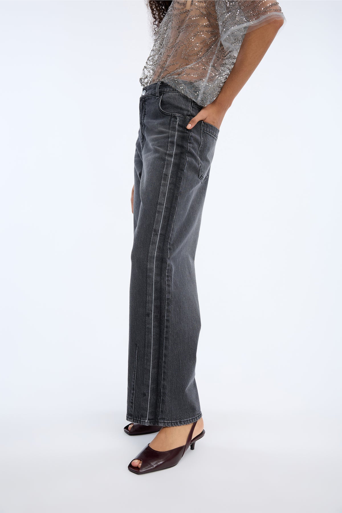 Bohdi Denim Pants Black