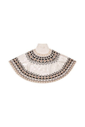Verst Poncho Mix Creme