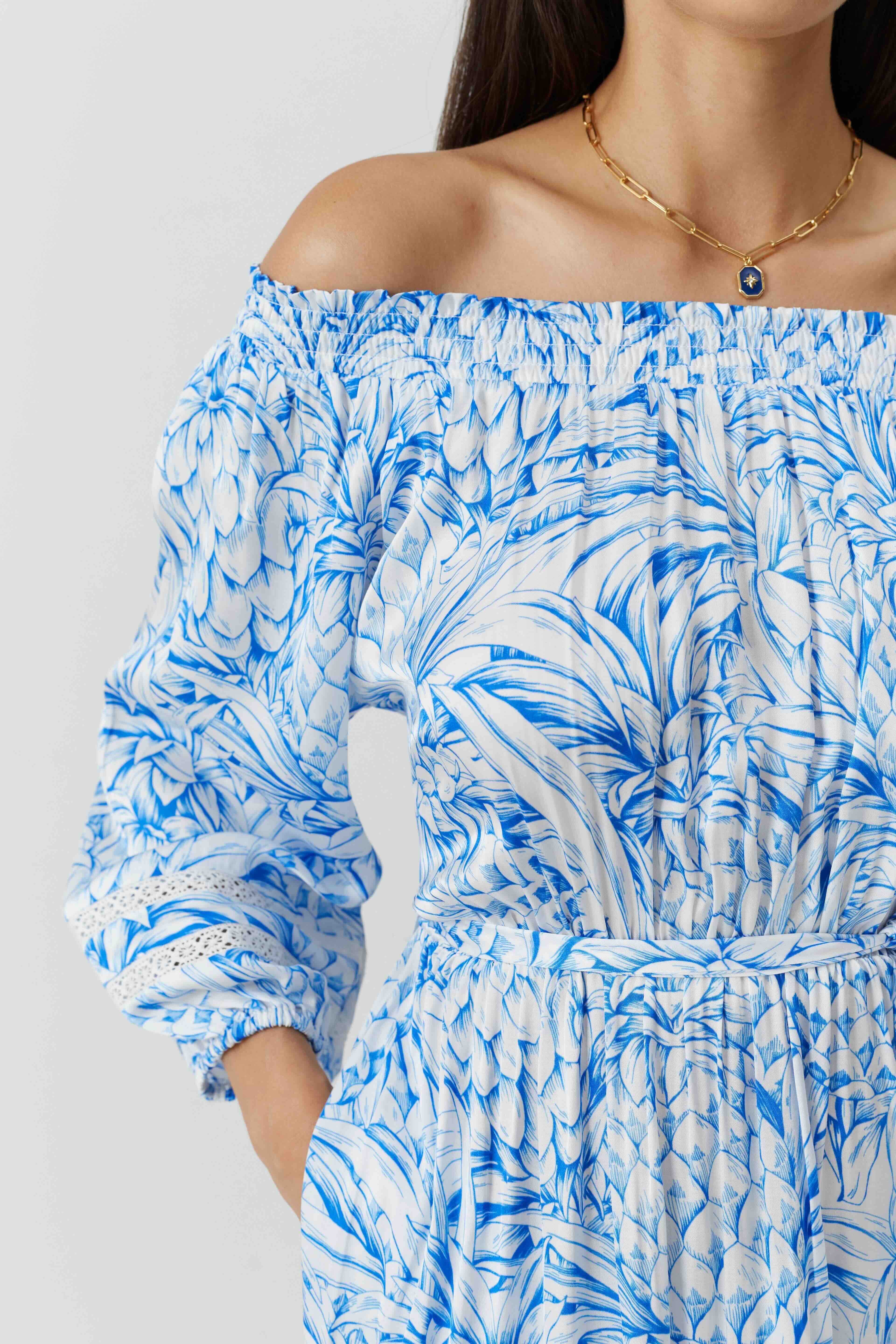 Clover Dress Pineapples
