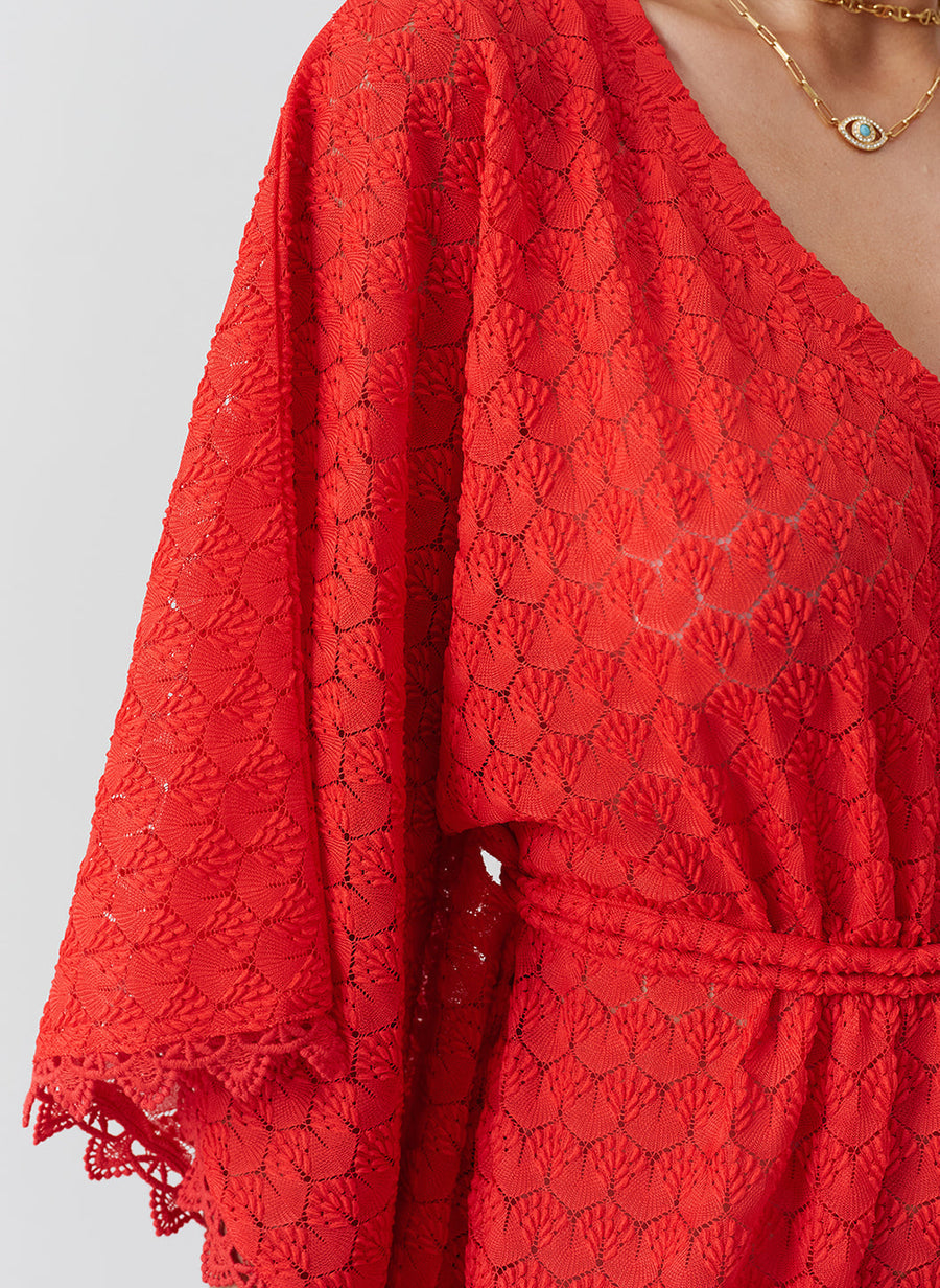 Petra Kaftan Red