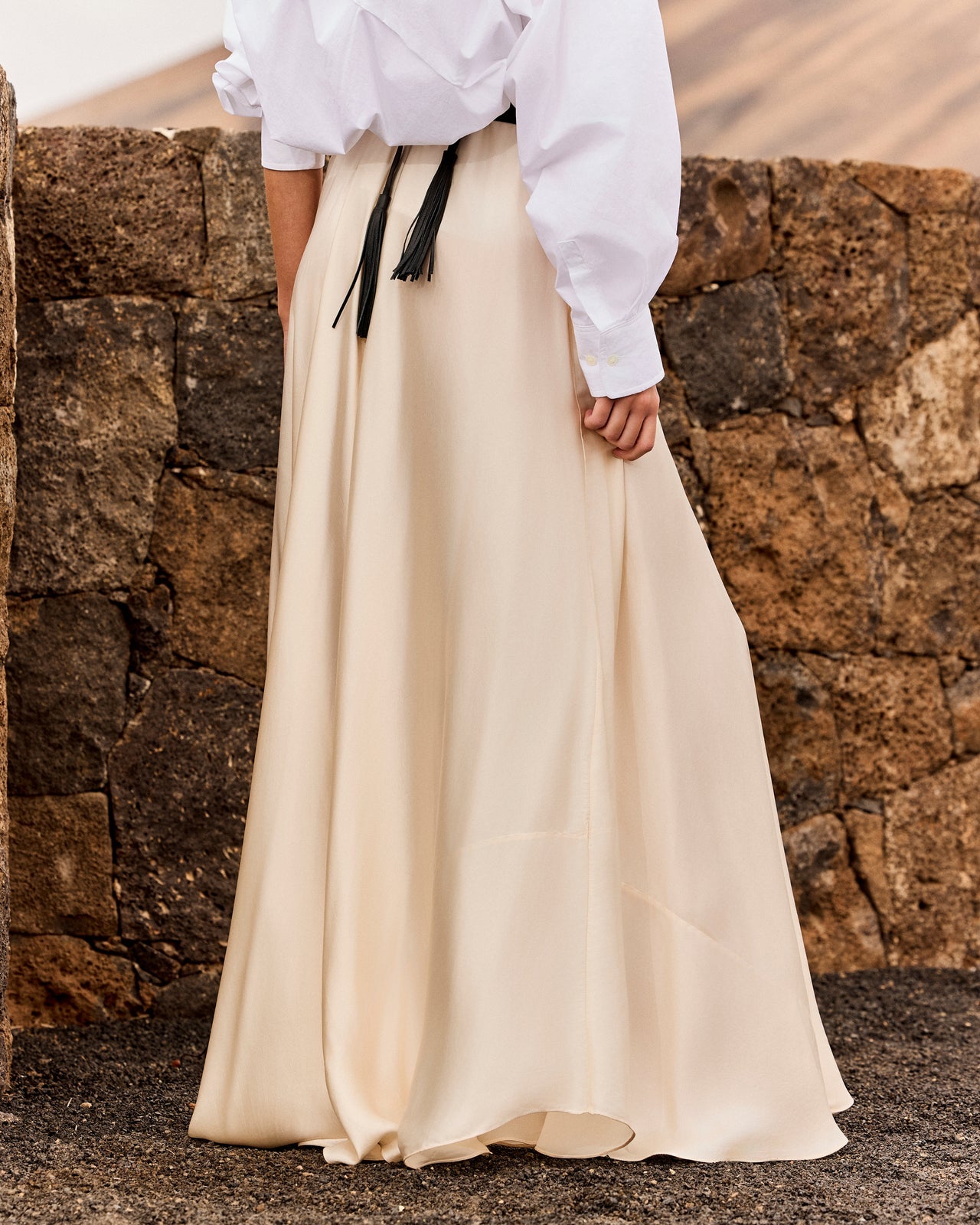 Mes Demoiselles Calista Skirt Ecru - Gunnel's Fashion Marbella