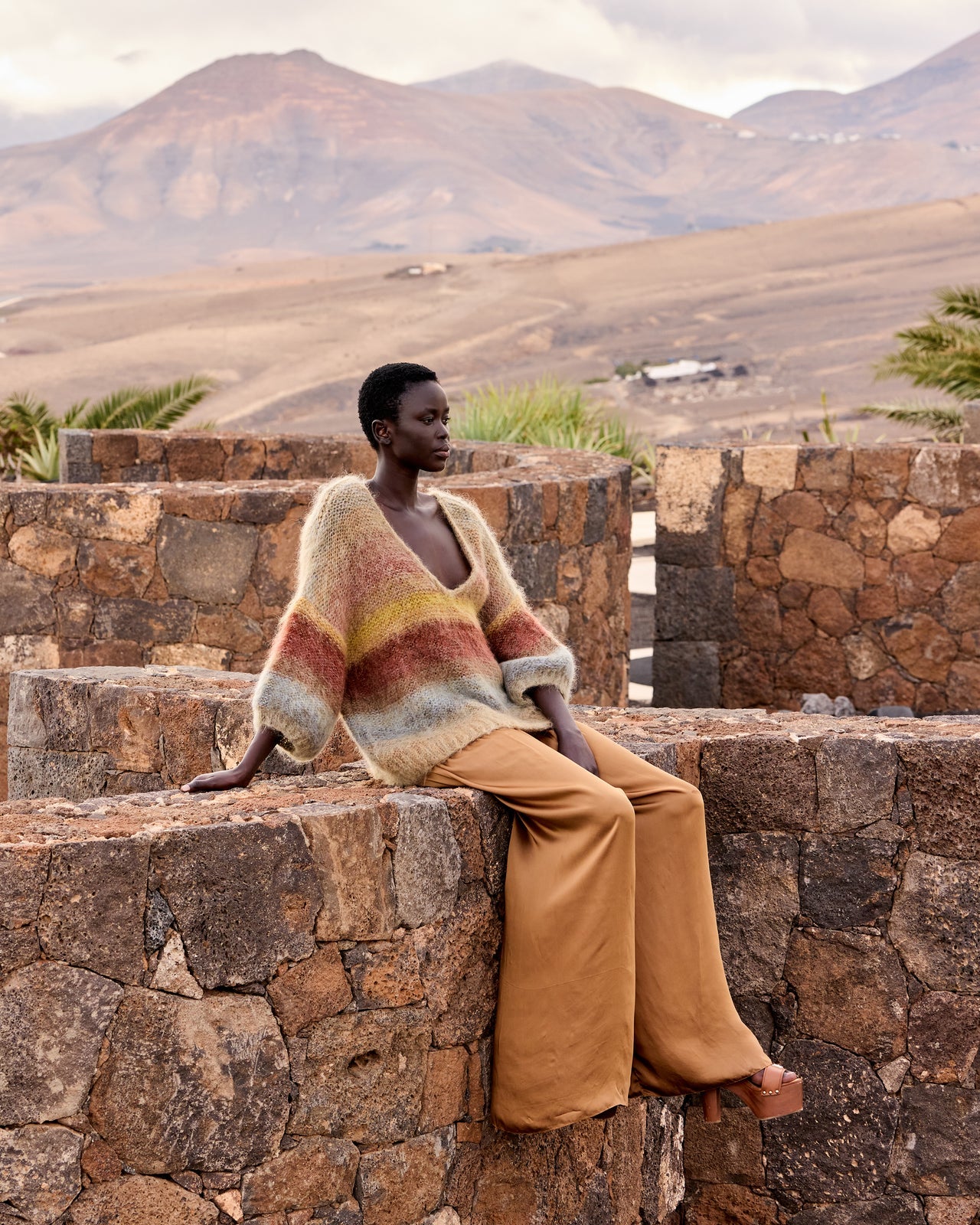 Stuti Sweater Kaki Ocre