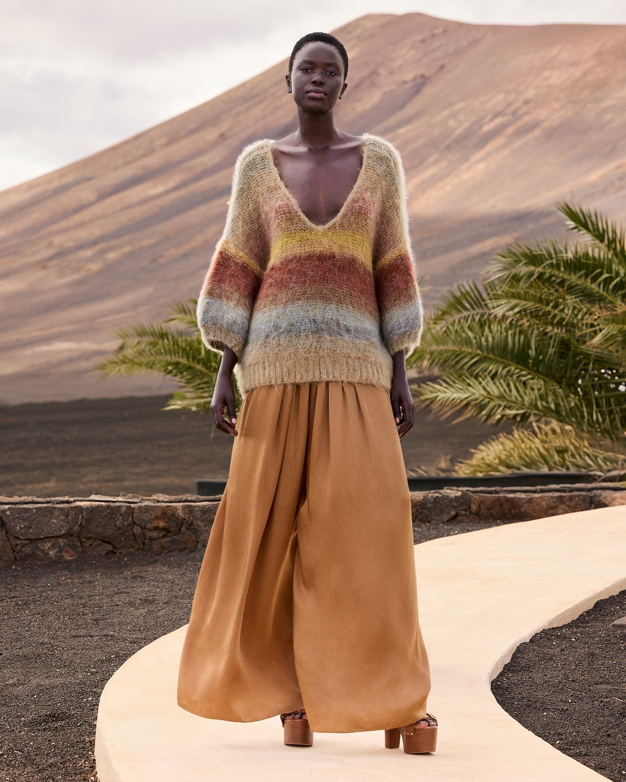 Mes Demoiselles Stuti Sweater Kaki Ocre - Gunnel's Fashion Marbella