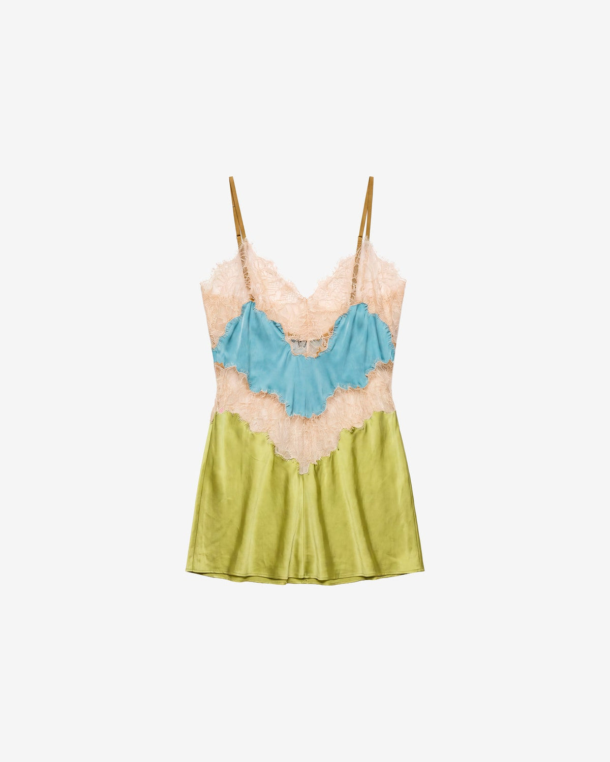 Finucha Top Blue Khaki