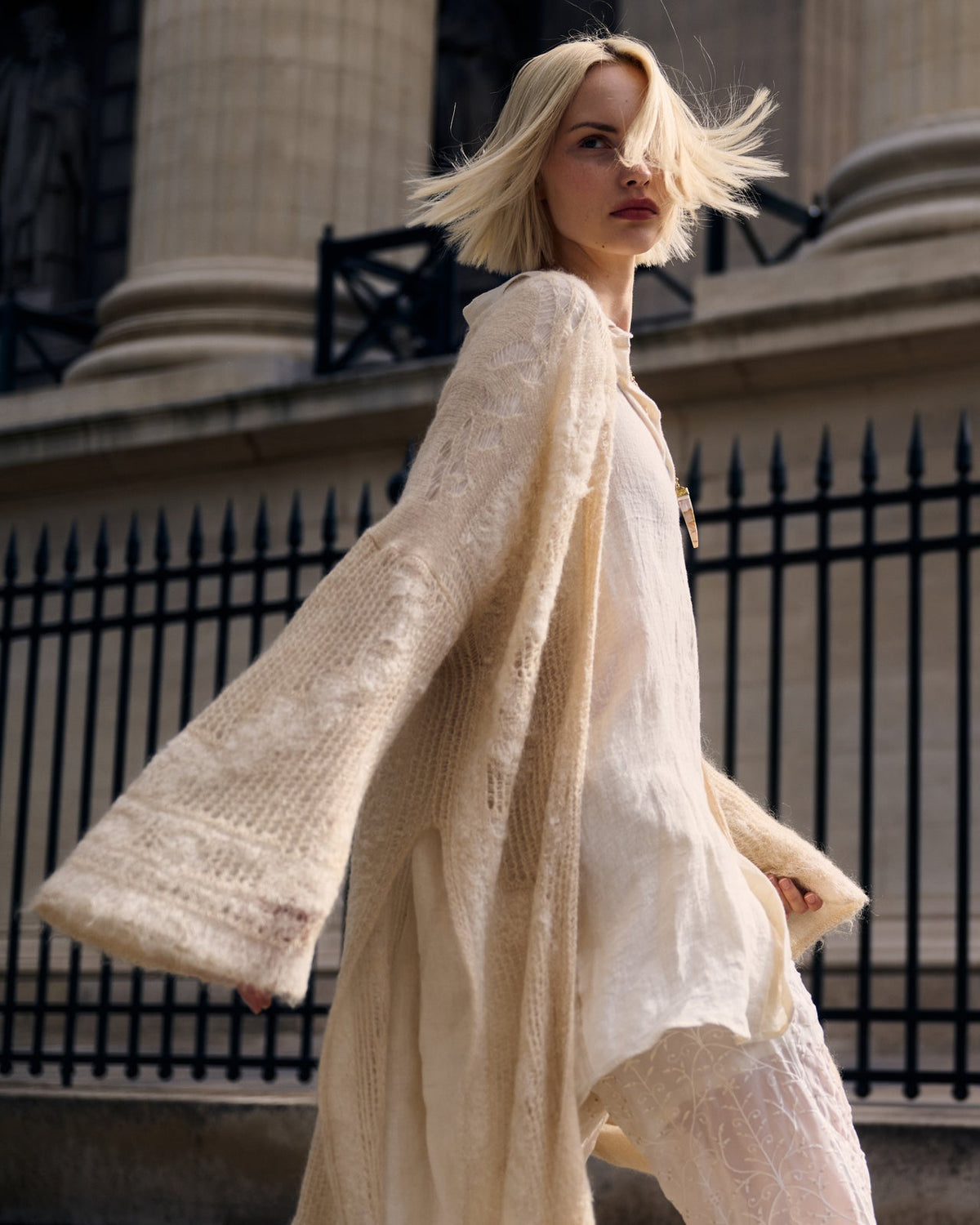 Royel Coat Ivory