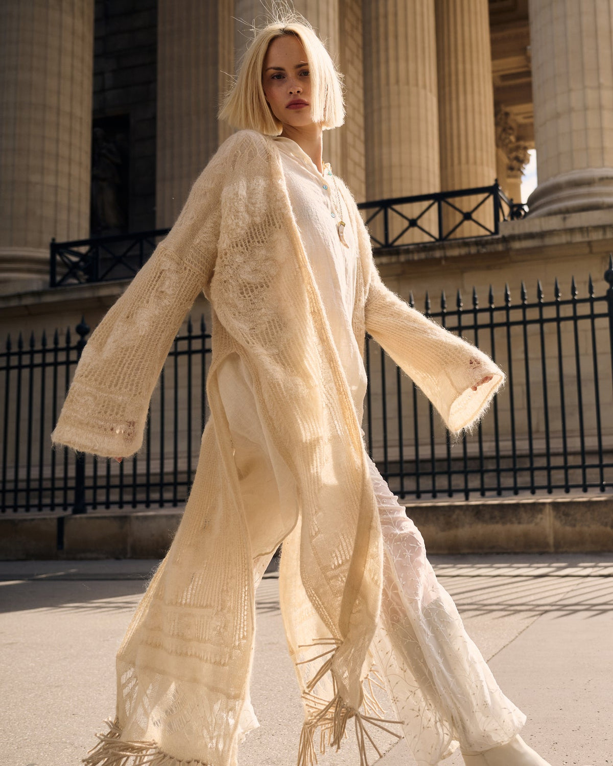 Royel Coat Ivory