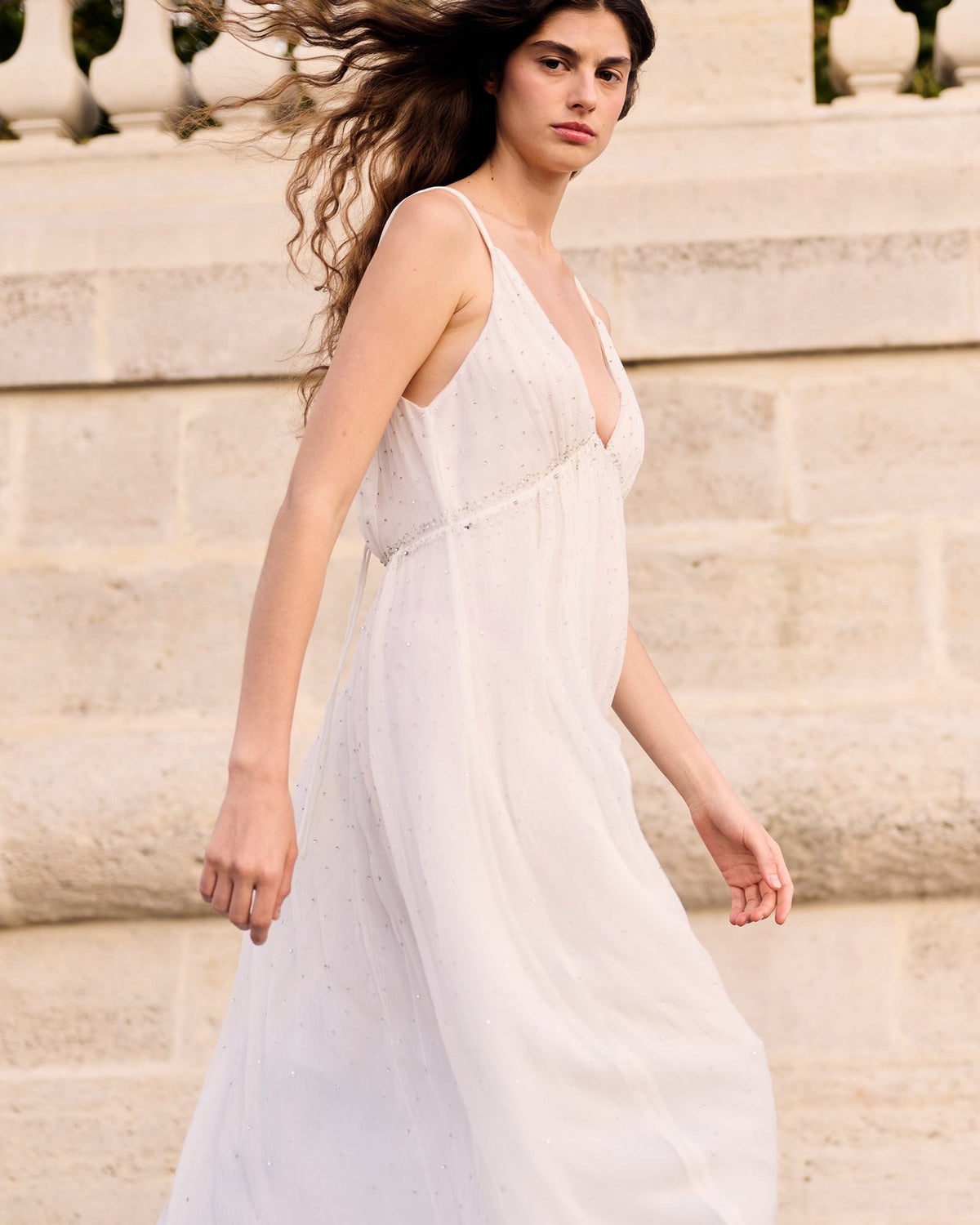 Softglow Dress Ecru