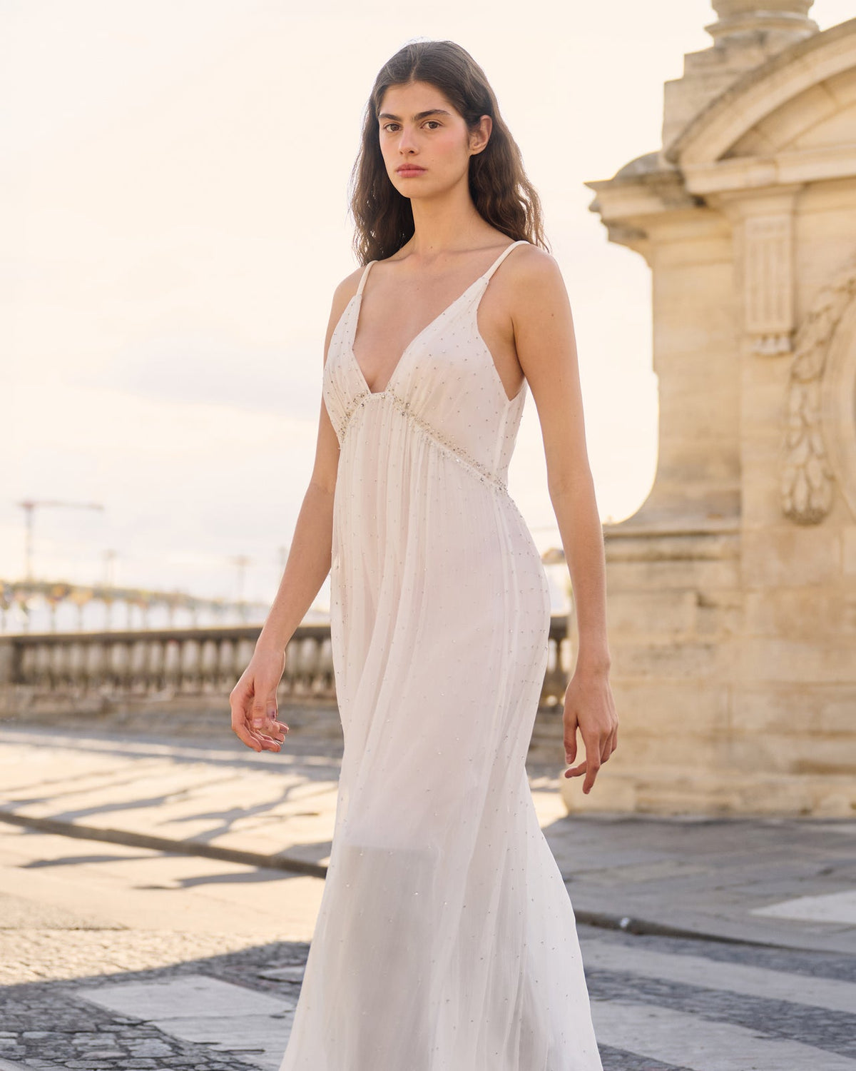 Softglow Dress Ecru