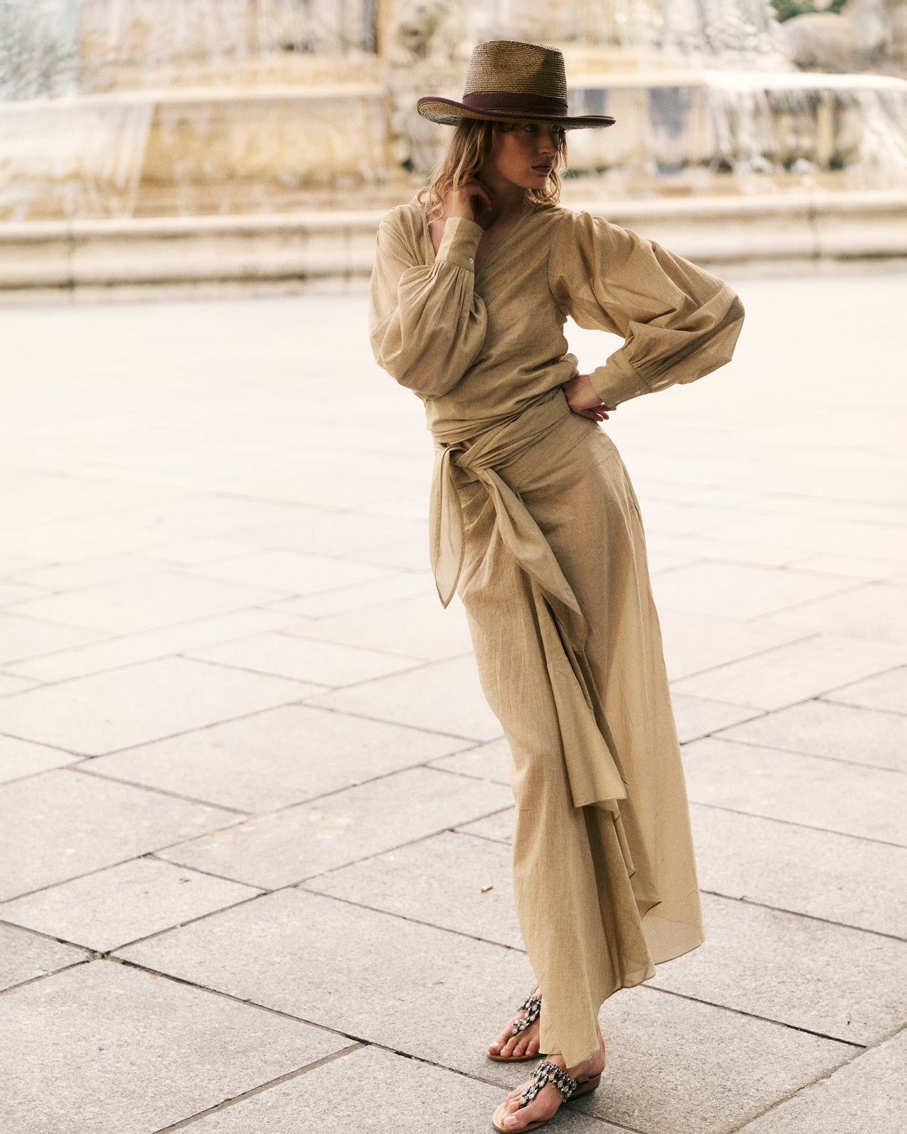 Donna Blouse Beige