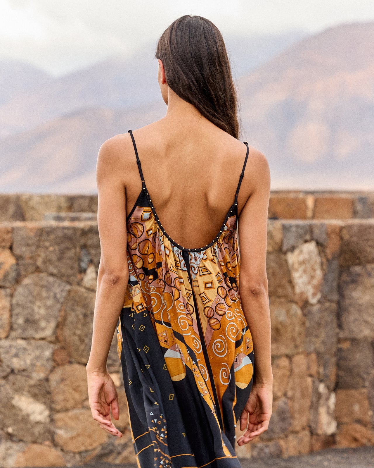 Mony Dress Ocre