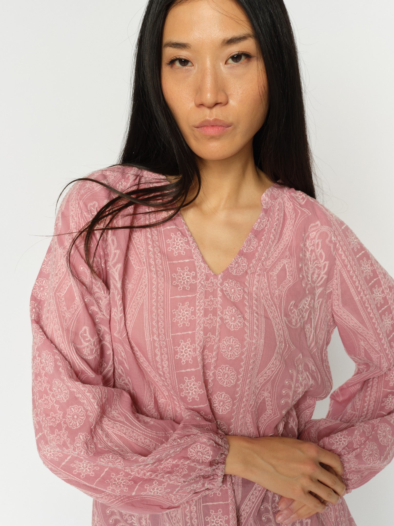 MMGata Allo Blouse Dusty Rose