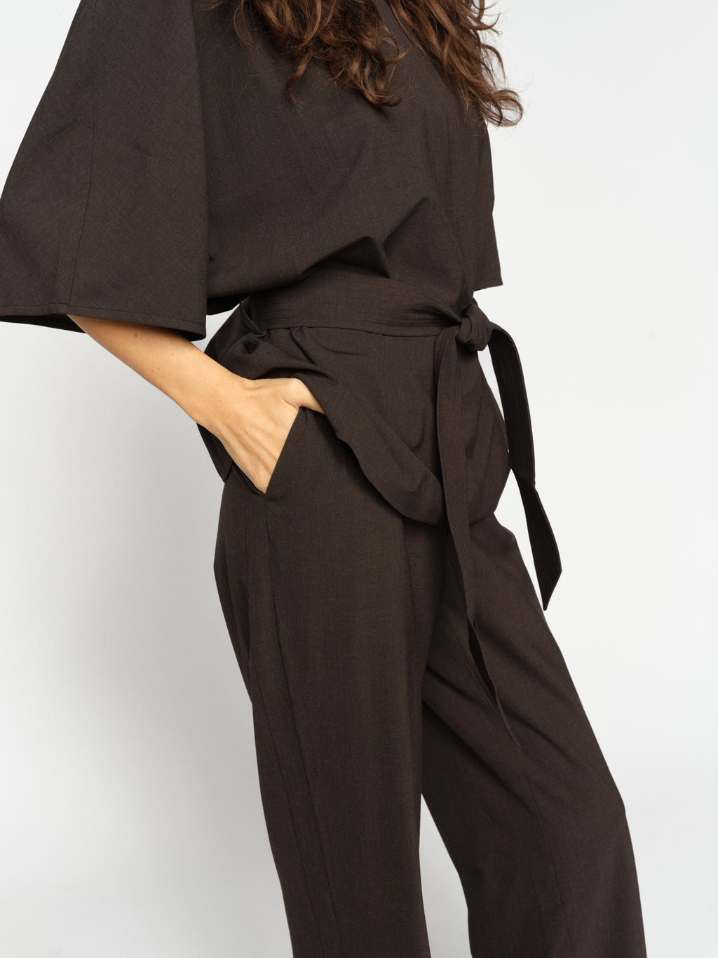 MMBai Roy Pant Coffee Quartz