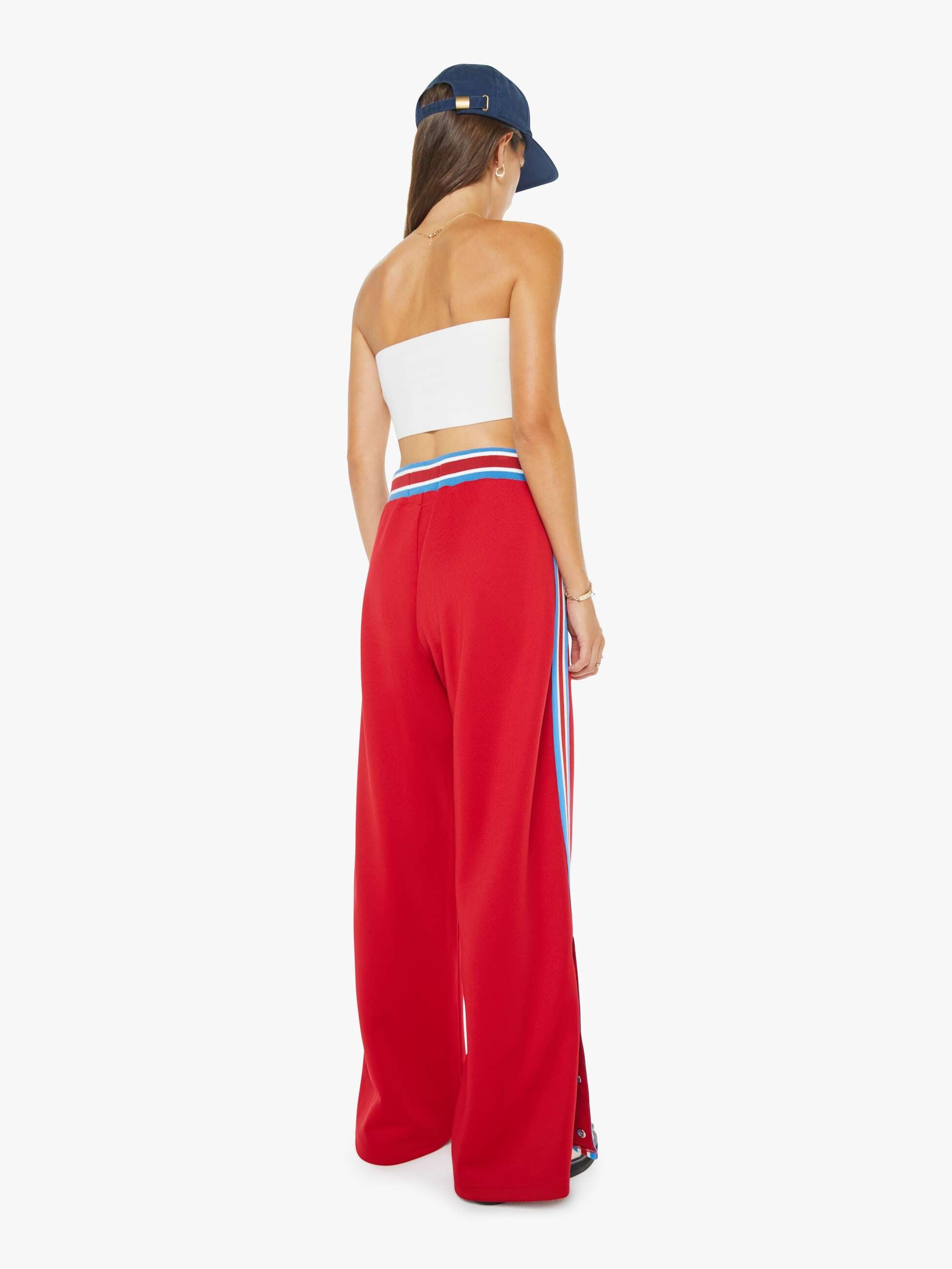 The Sport Rib Personal Best Sneak Pants Tango Red