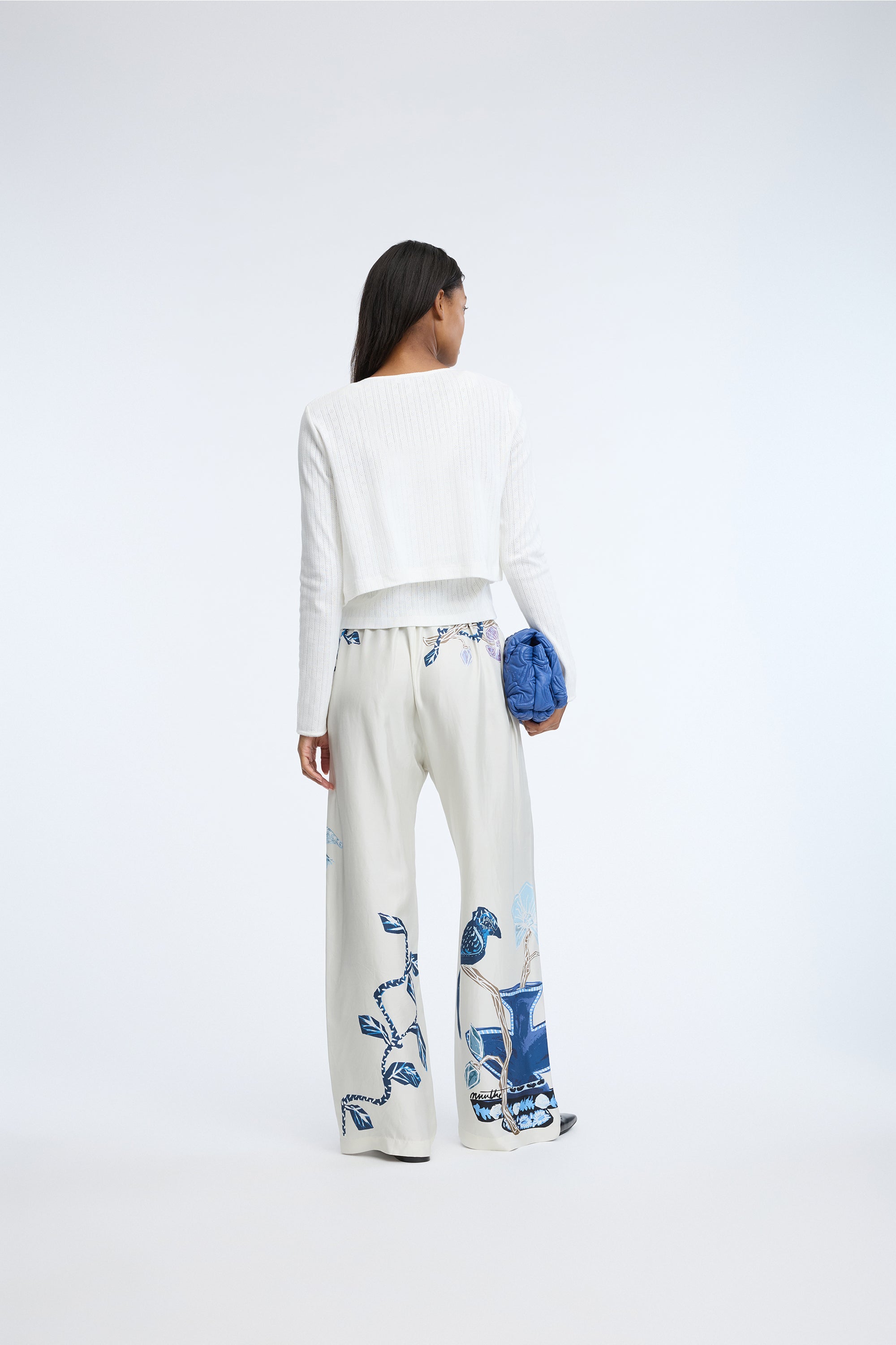 Fabert Pants Print Creme