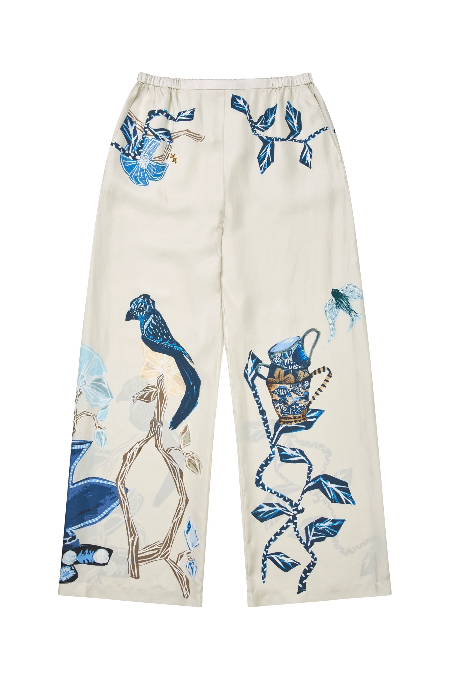 Fabert Pants Print Creme