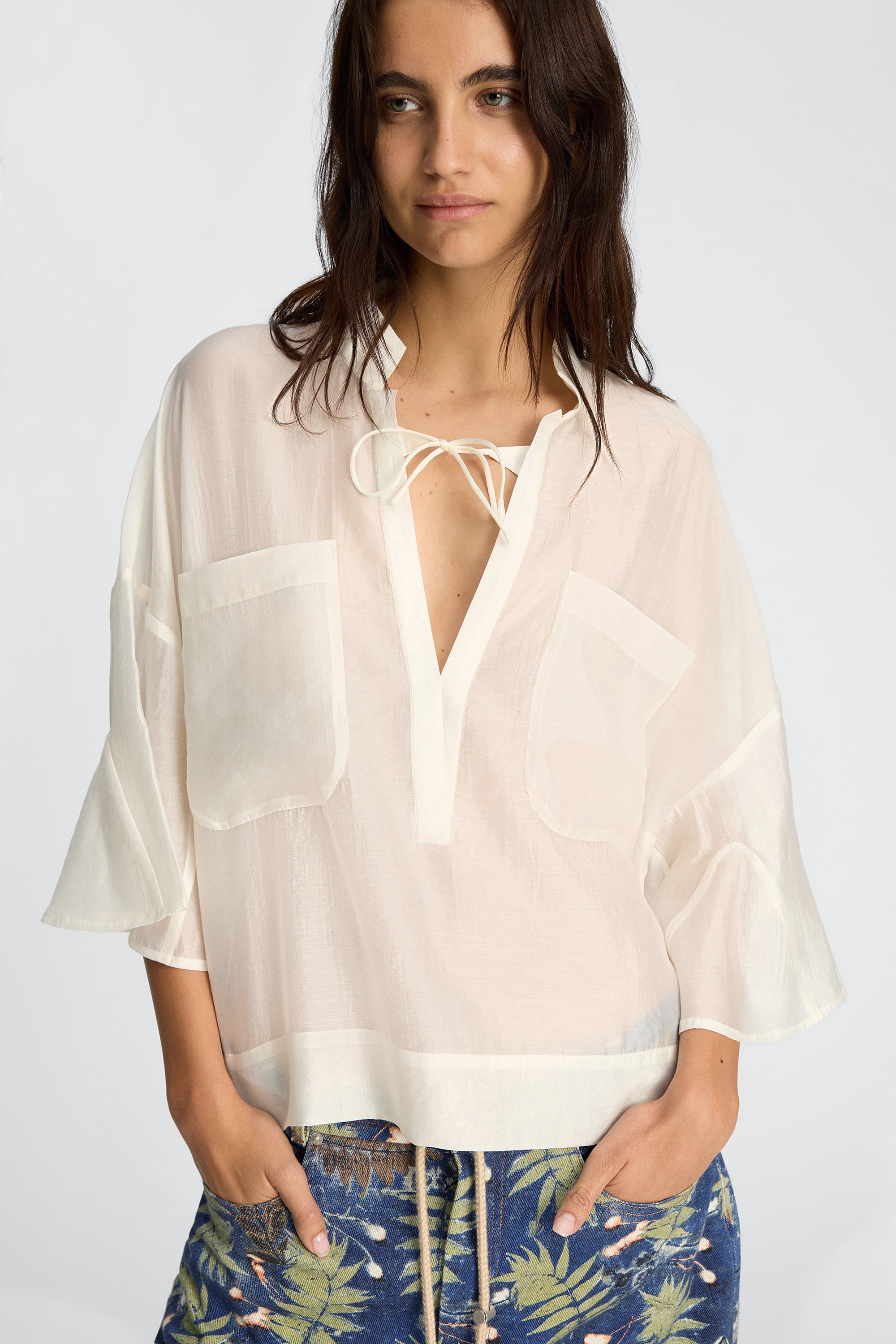 Birkson Top Ivory