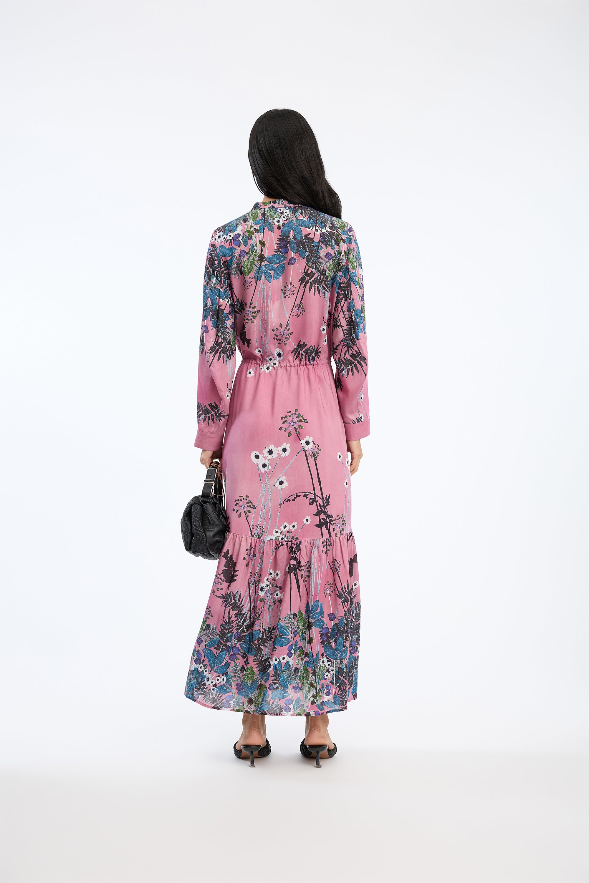 Bernadette Dress Print Berry
