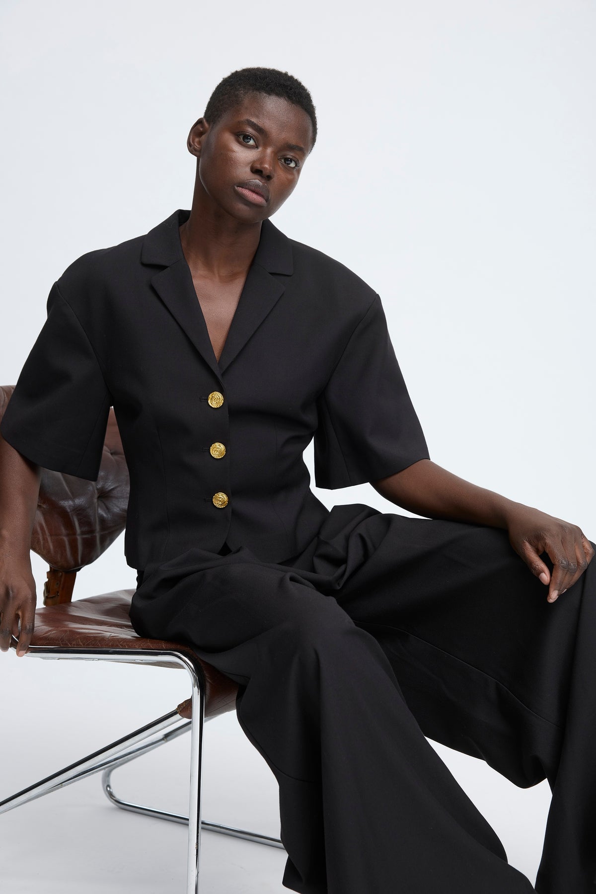 Coralie Top Black