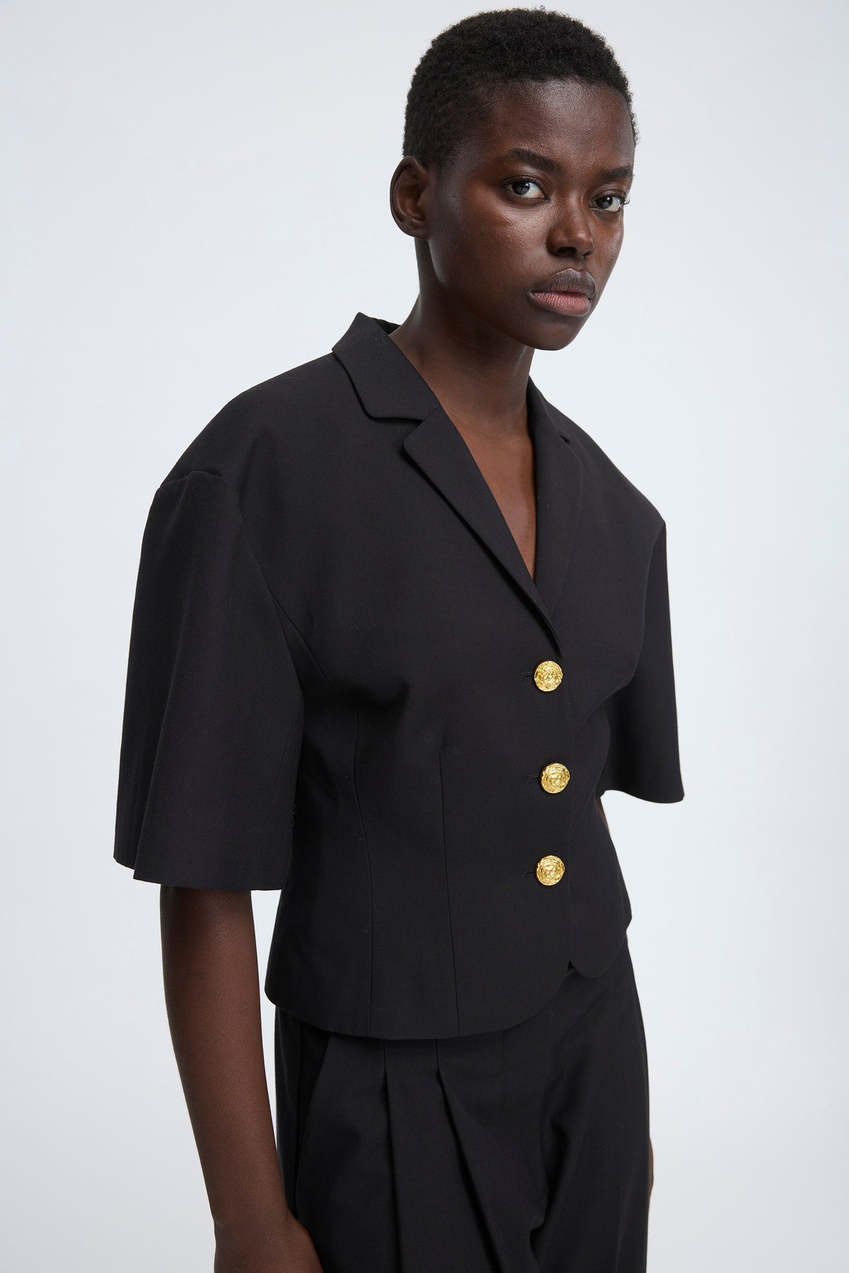 Coralie Top Black