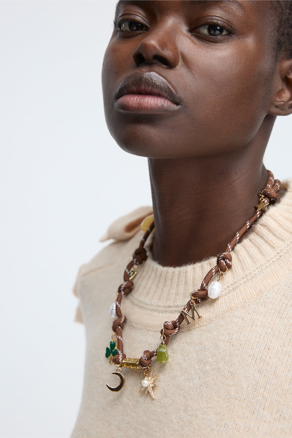 Calasta Necklace Brown