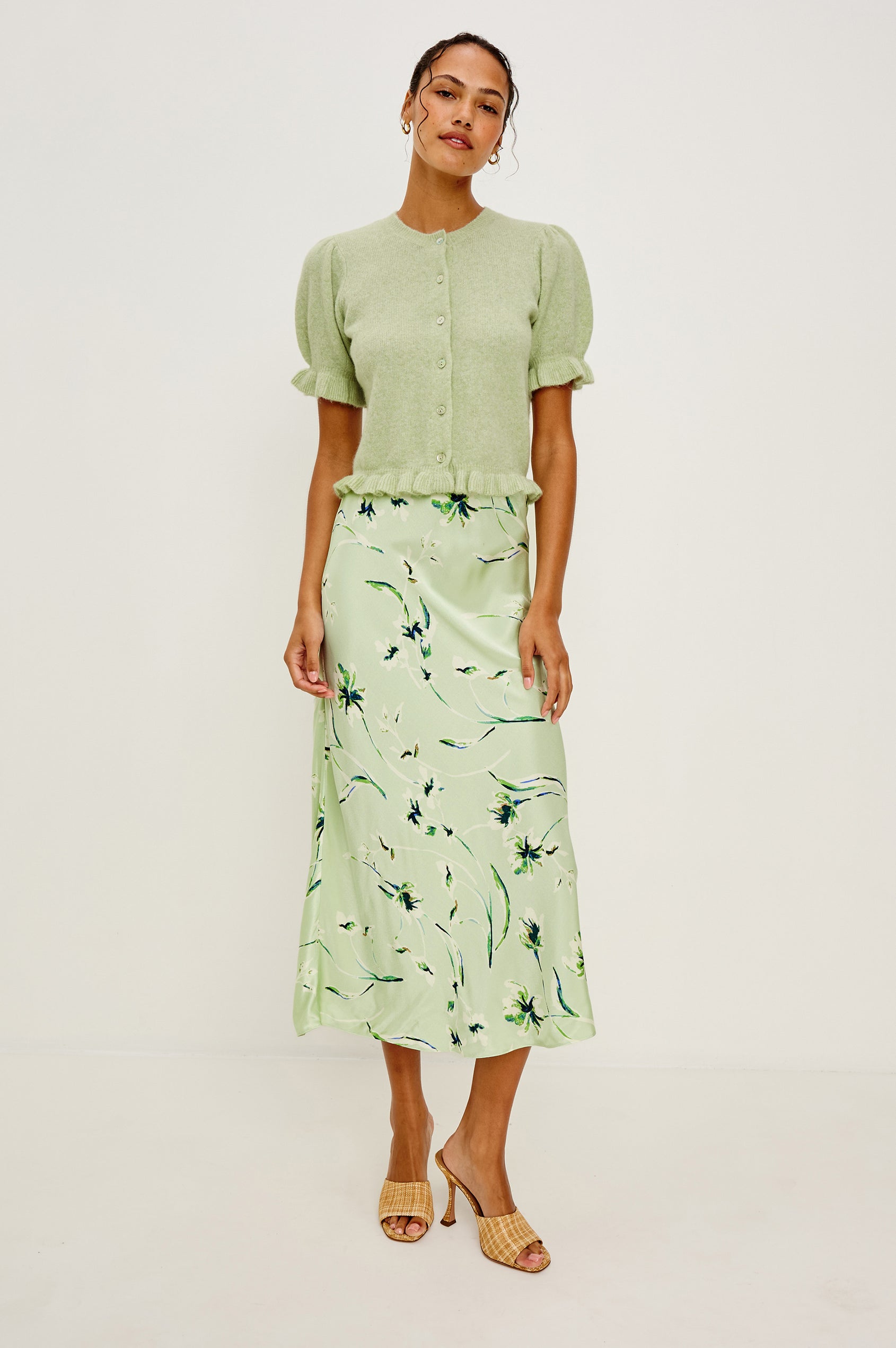 Anya Skirt Mint Linnea