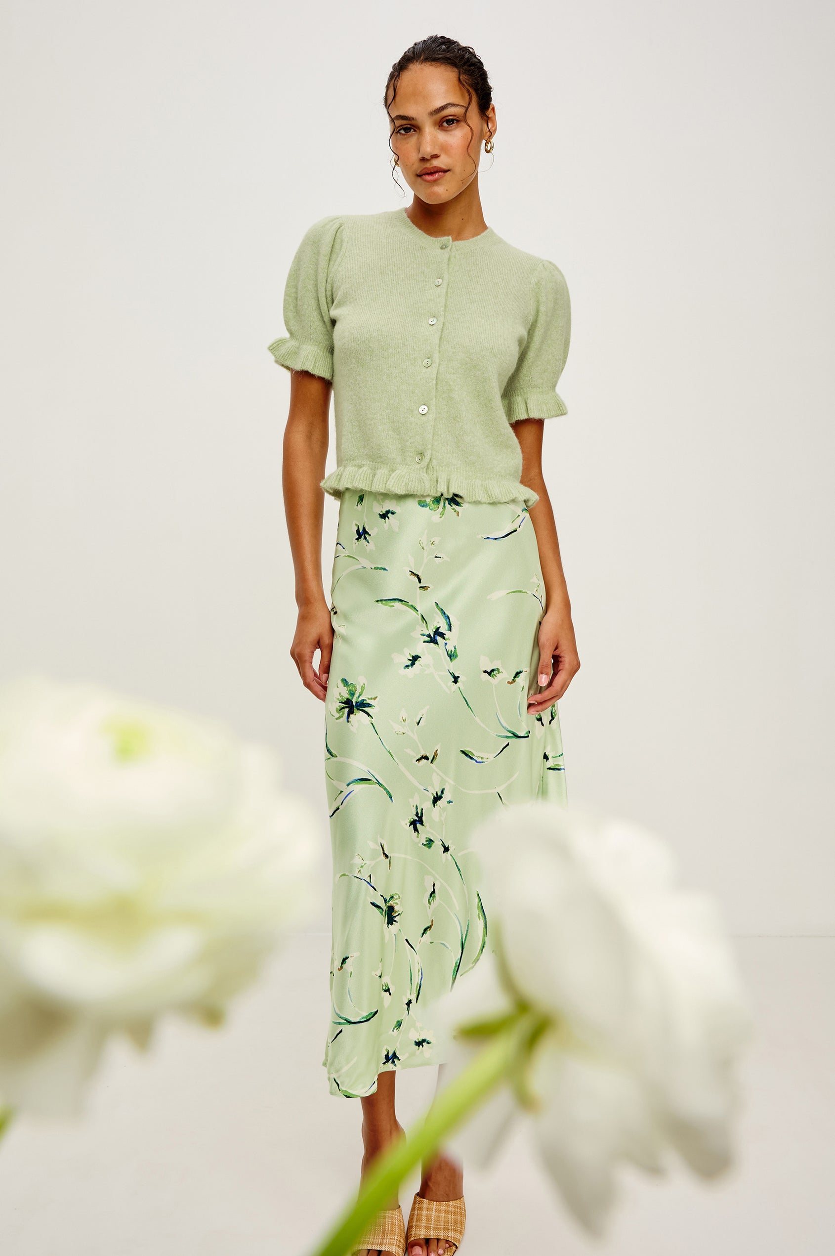 Anya Skirt Mint Linnea