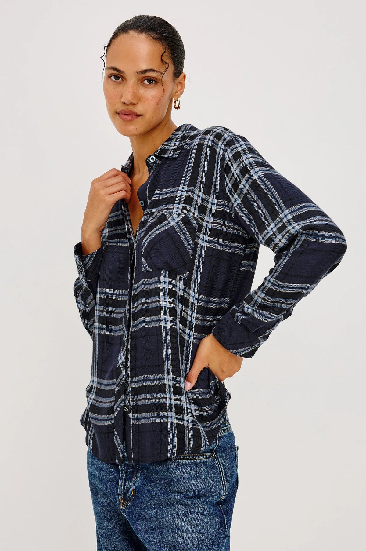 Hunter Shirt Indigo Sky