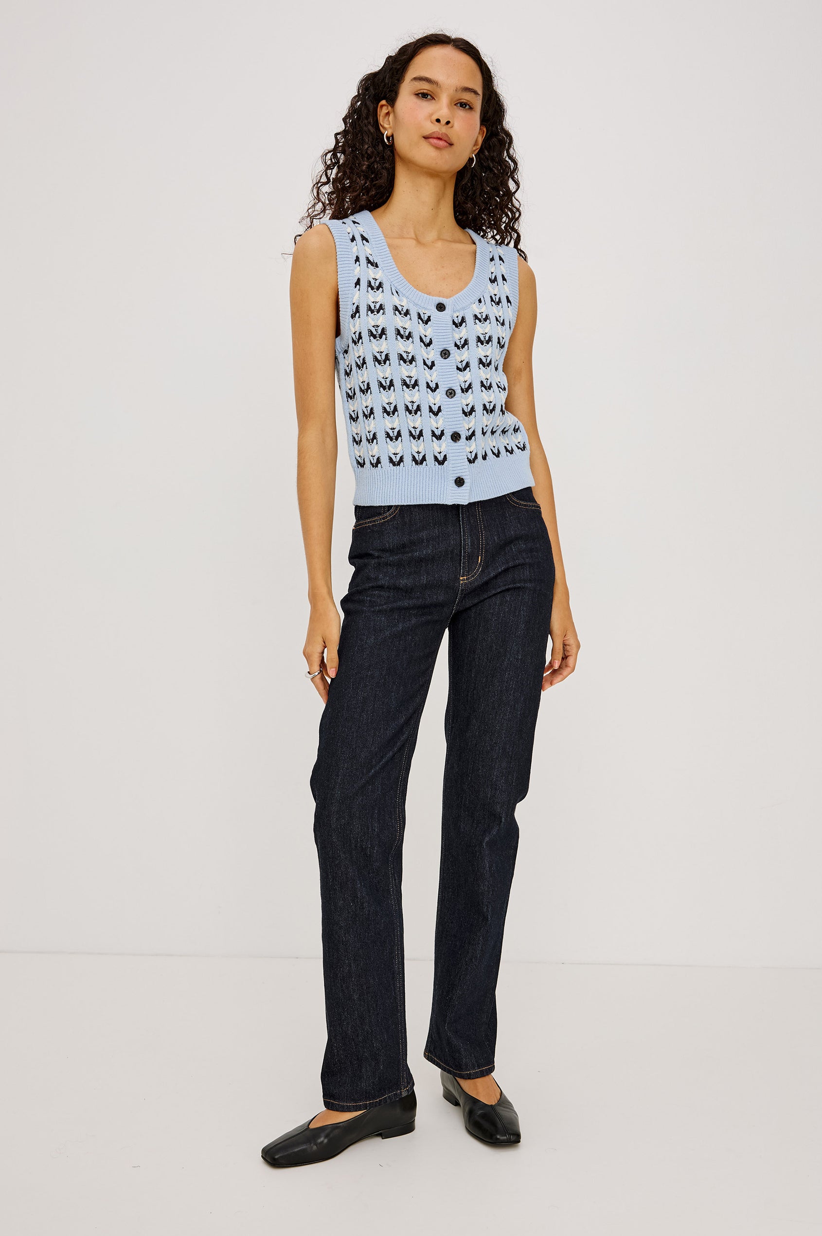 Chance Vest Sky Blue