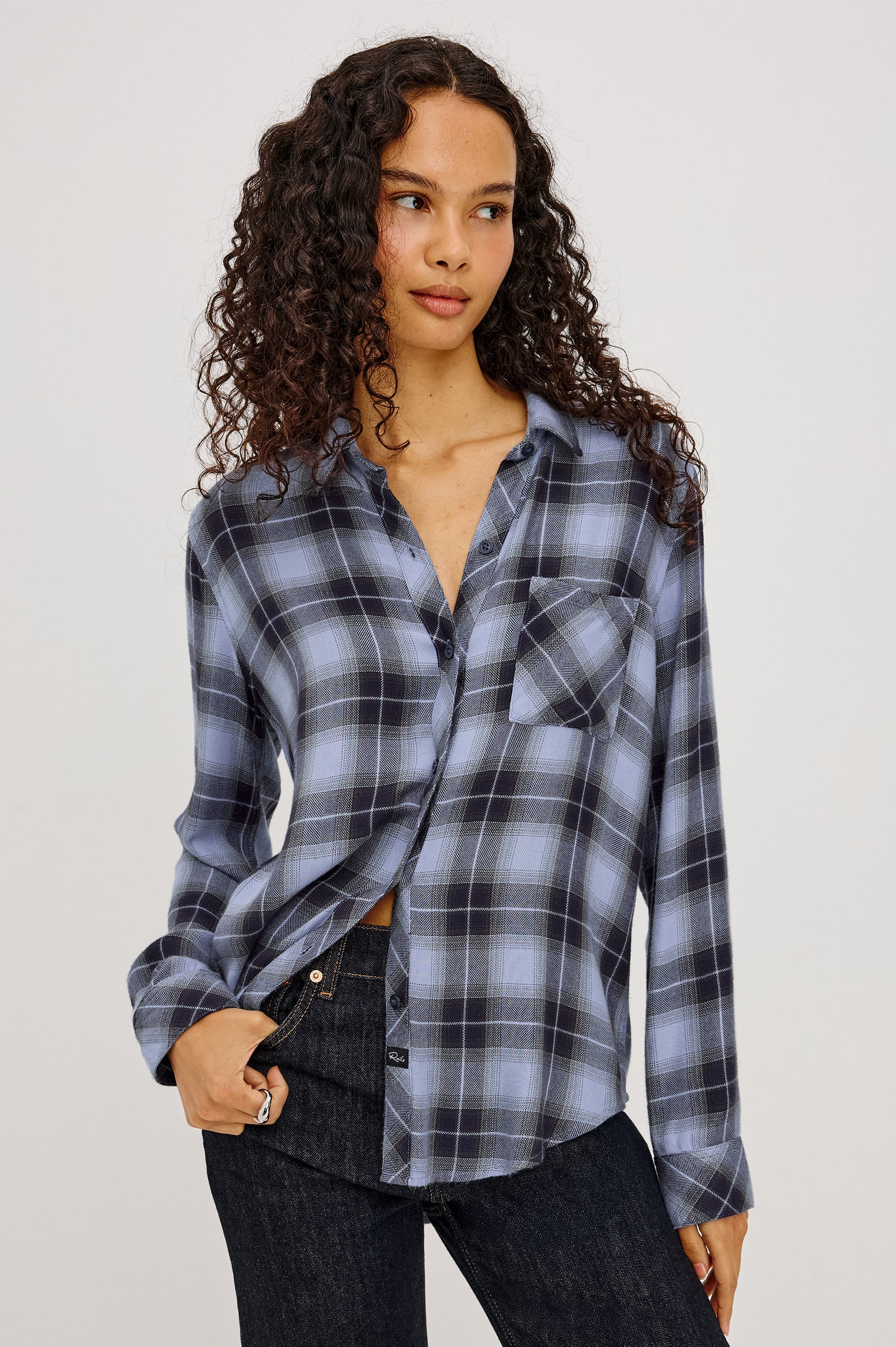 Hunter Shirt Navy Sky