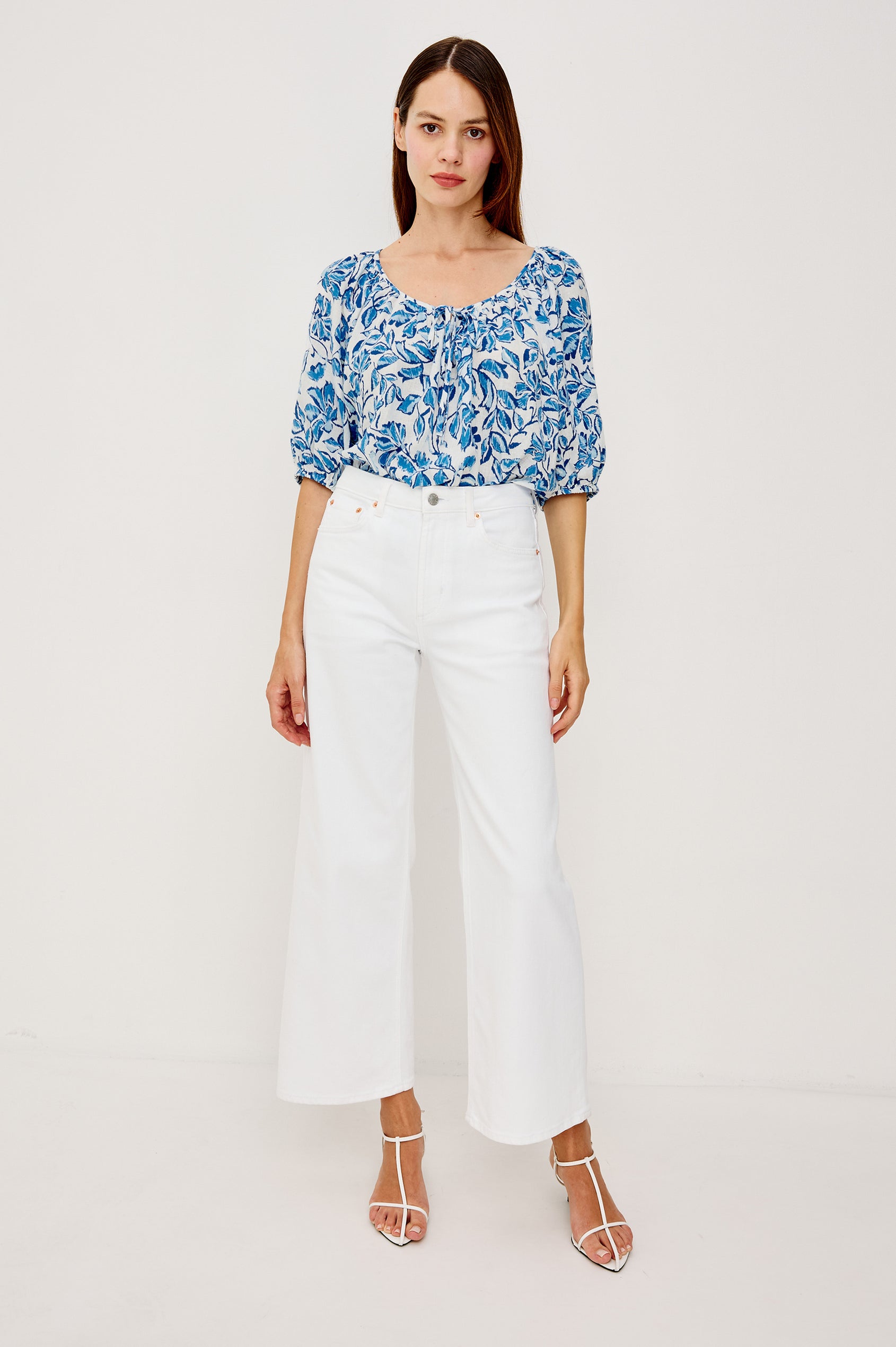 Kirstie Top Azure Jasmine