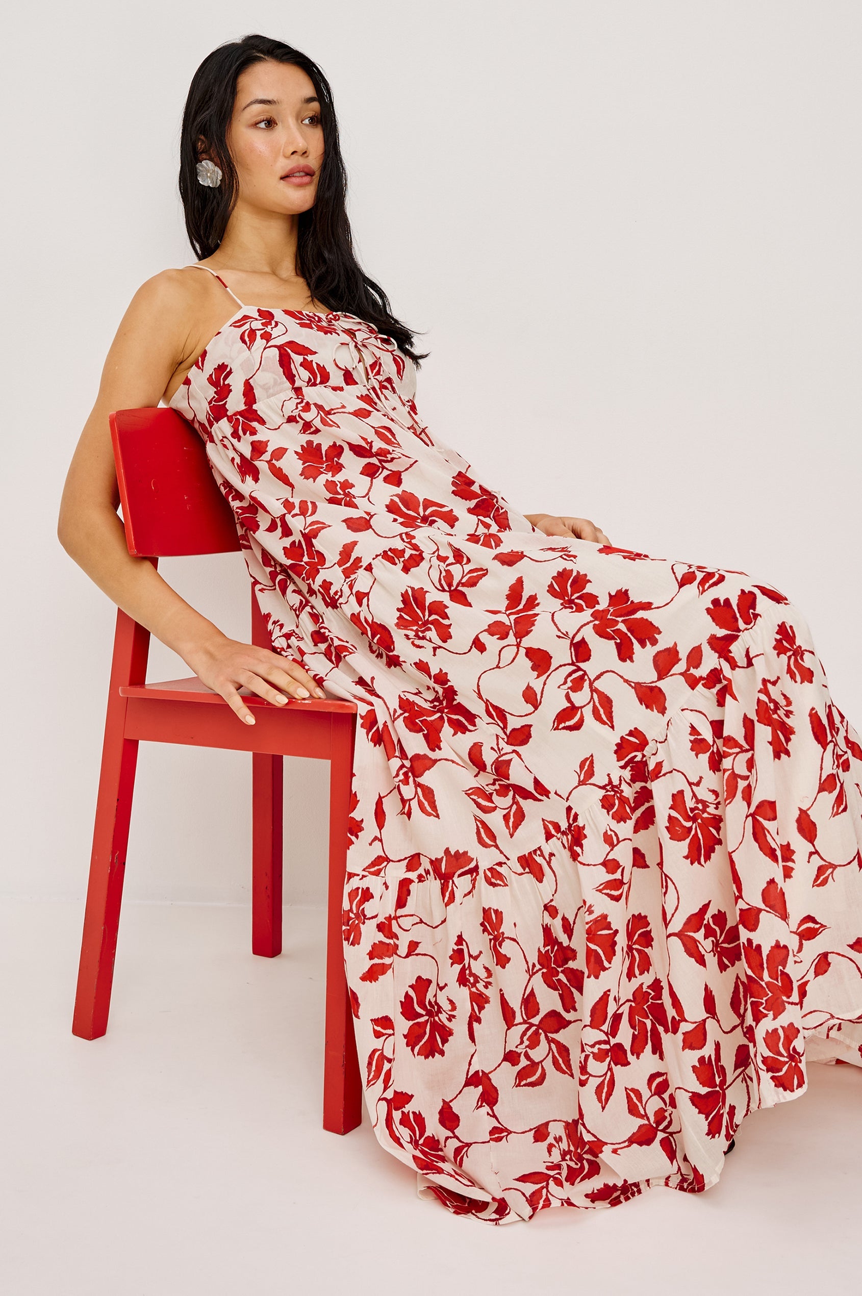 Mica Dress Red Jasmine